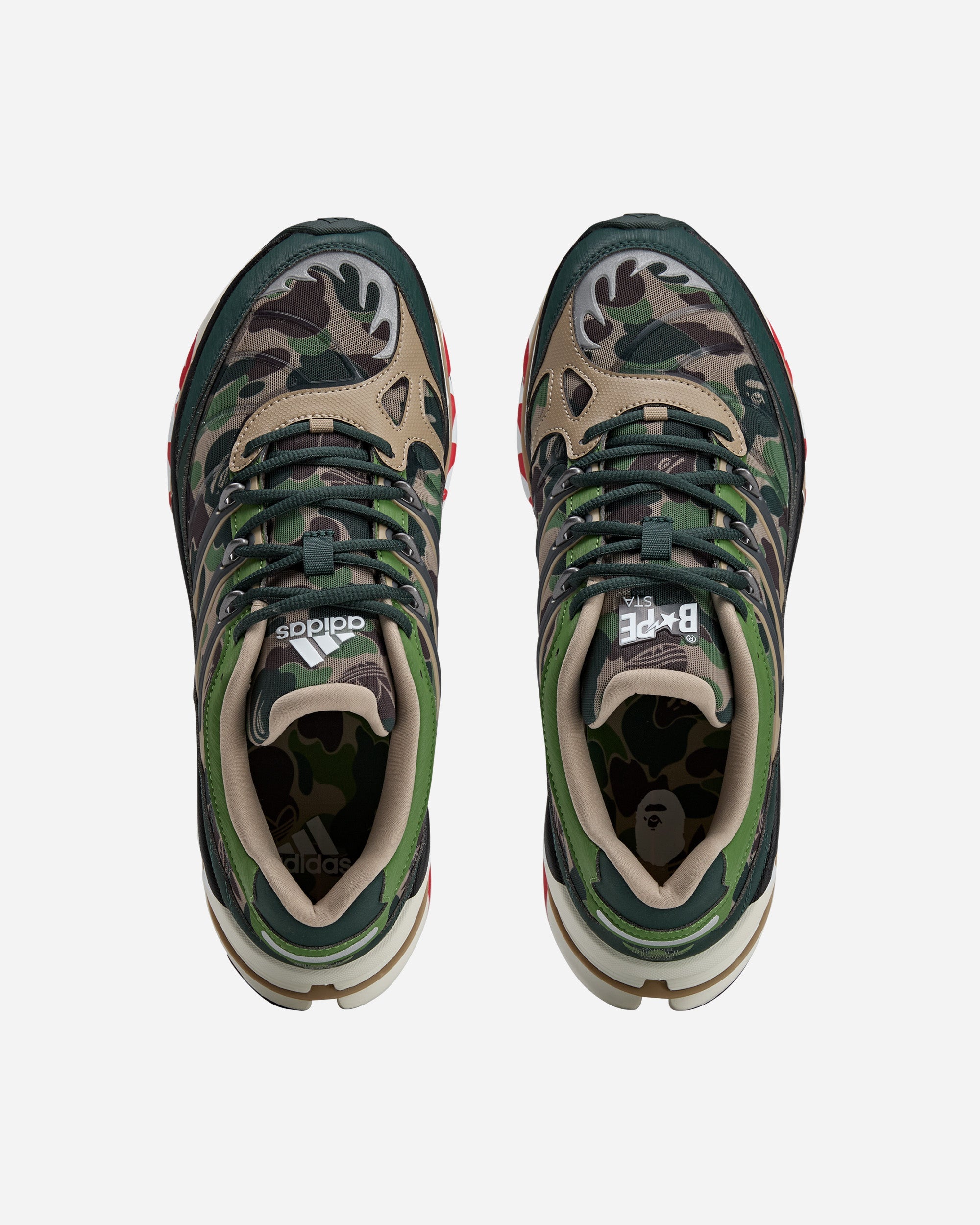 X Bape Adistar Hrmy Adidas – Гарантія оригінальності – збільшений вид - ADIDAS