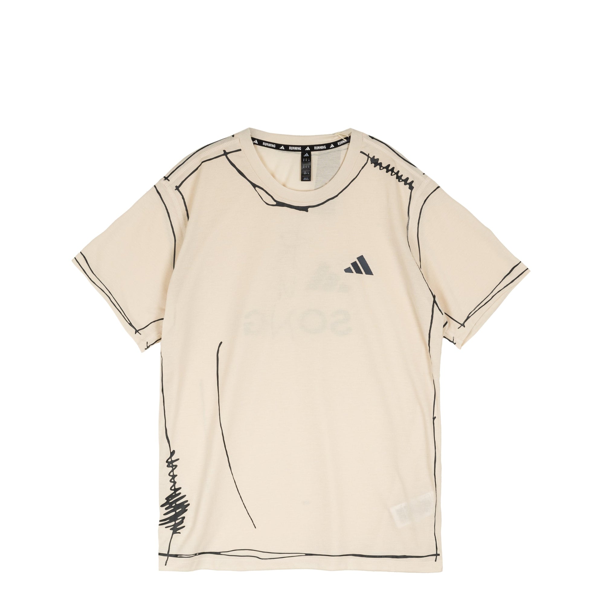 X Song For The Mute Adi365 Running Unitefit T Shirt Adidas – Гарантія оригінальності – боковий вид - ADIDAS