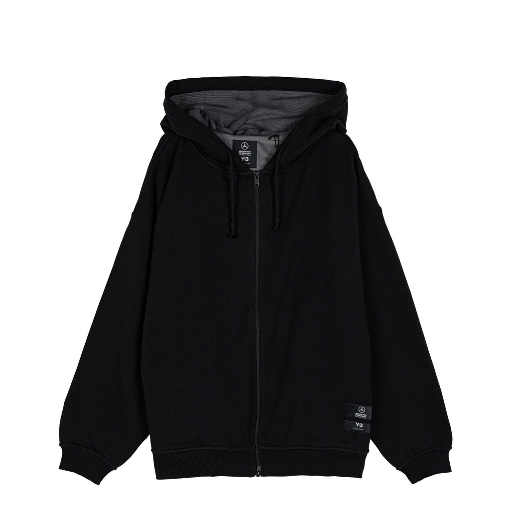 X Mercedes Amg Petronas F1 Team Zip Hoodie Adidas – Гарантія оригінальності – вид ззаду
