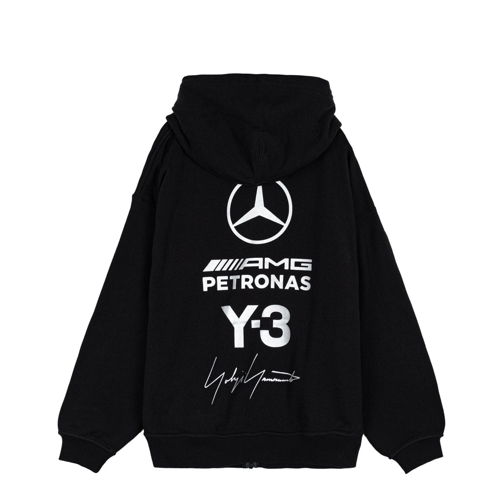 X Mercedes Amg Petronas F1 Team Zip Hoodie Adidas – Гарантія оригінальності – боковий вид