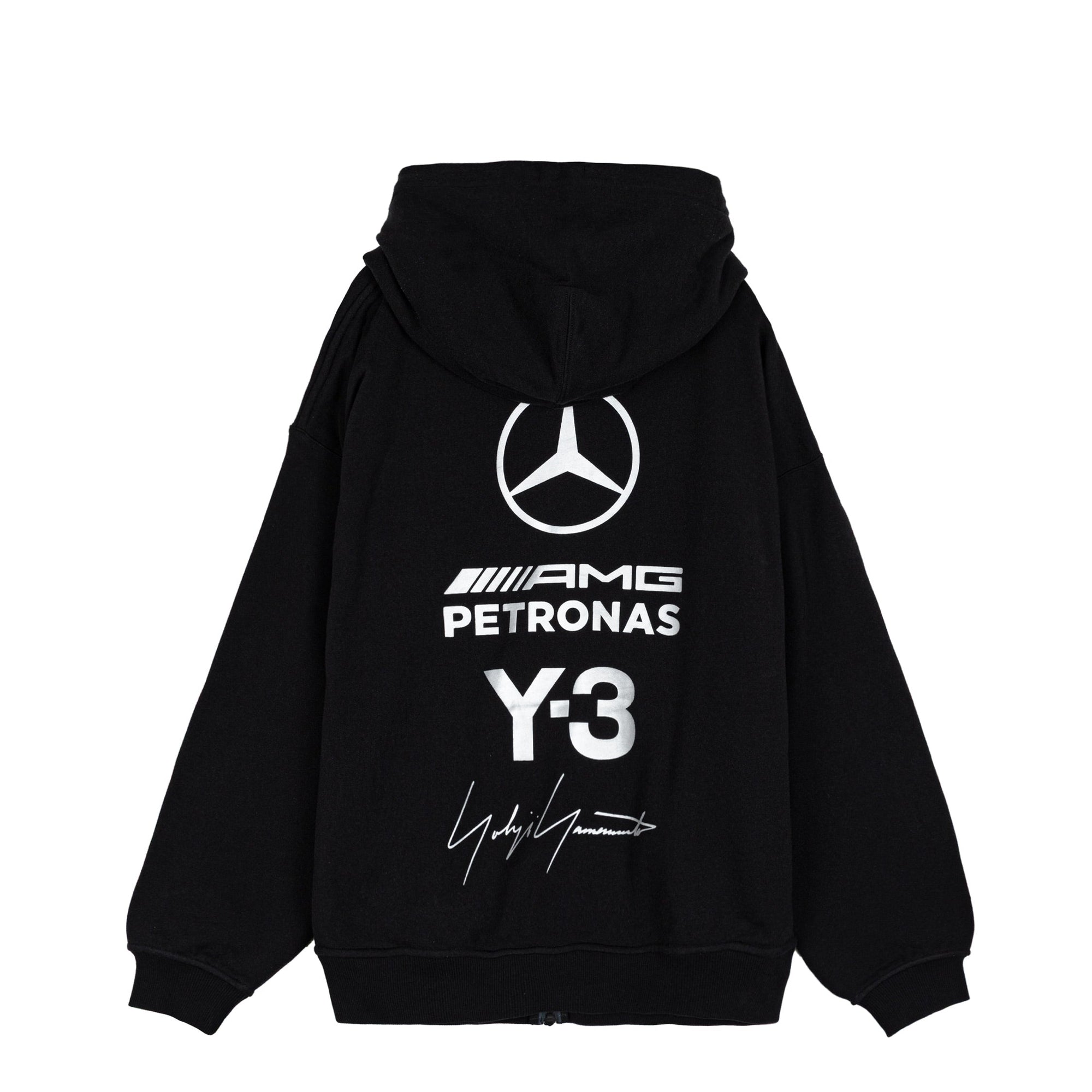 X Mercedes Amg Petronas F1 Team Zip Hoodie Adidas – Гарантія оригінальності – боковий вид - ADIDAS