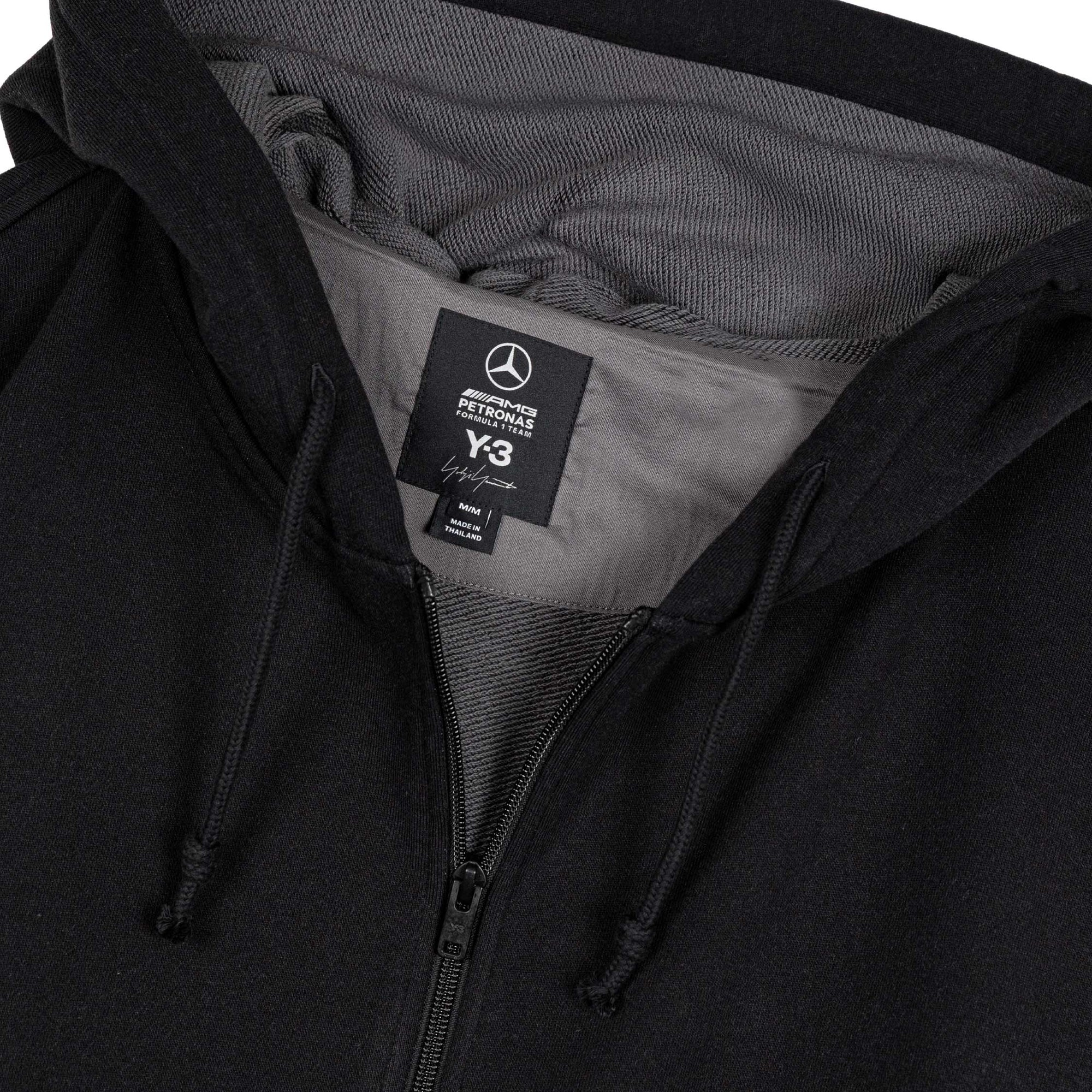X Mercedes Amg Petronas F1 Team Zip Hoodie Adidas – Гарантія оригінальності – детальний вид - ADIDAS