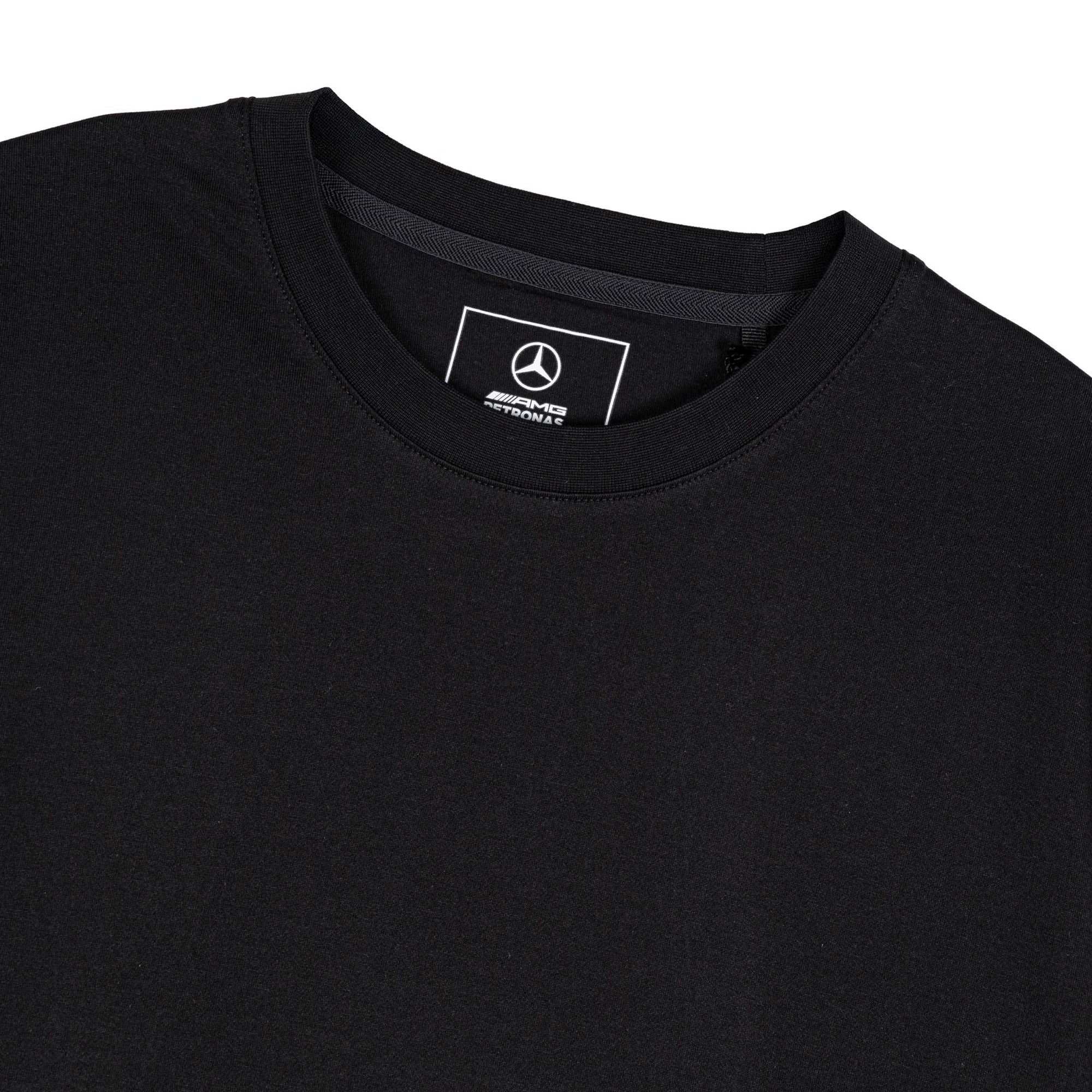 X Mercedes Amg Petronas F1 Team Logo Stack Short Sleeve Tee Adidas – Гарантія оригінальності – детальний вид - ADIDAS