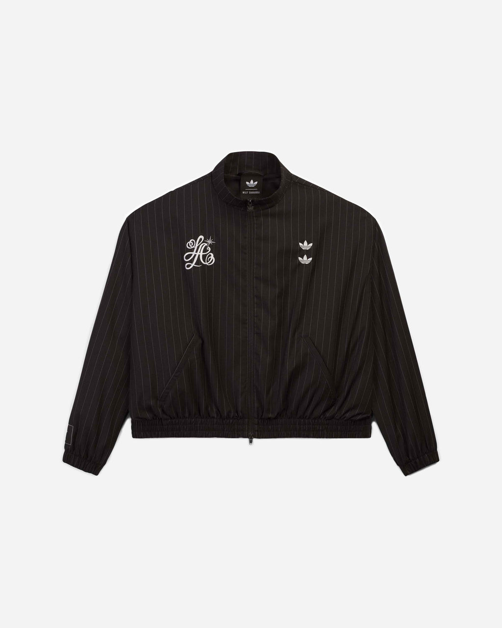 X Willy Chavarria Pinstripe Track Jacket Adidas – Гарантія оригінальності – боковий вид
