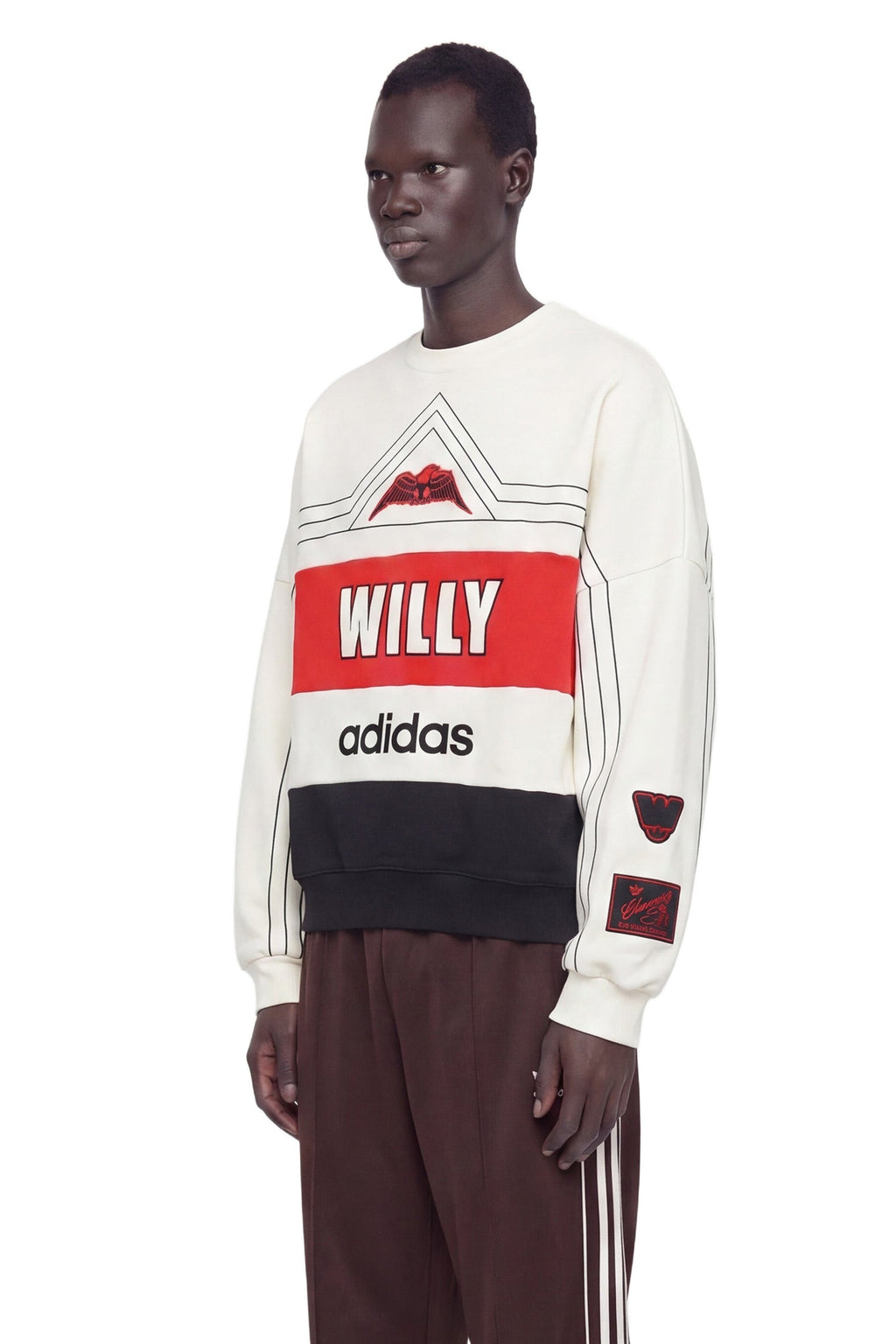 X Willy Chavarria Ny Sweatshirt Adidas оригінал – Купити в Україні – детальний вид