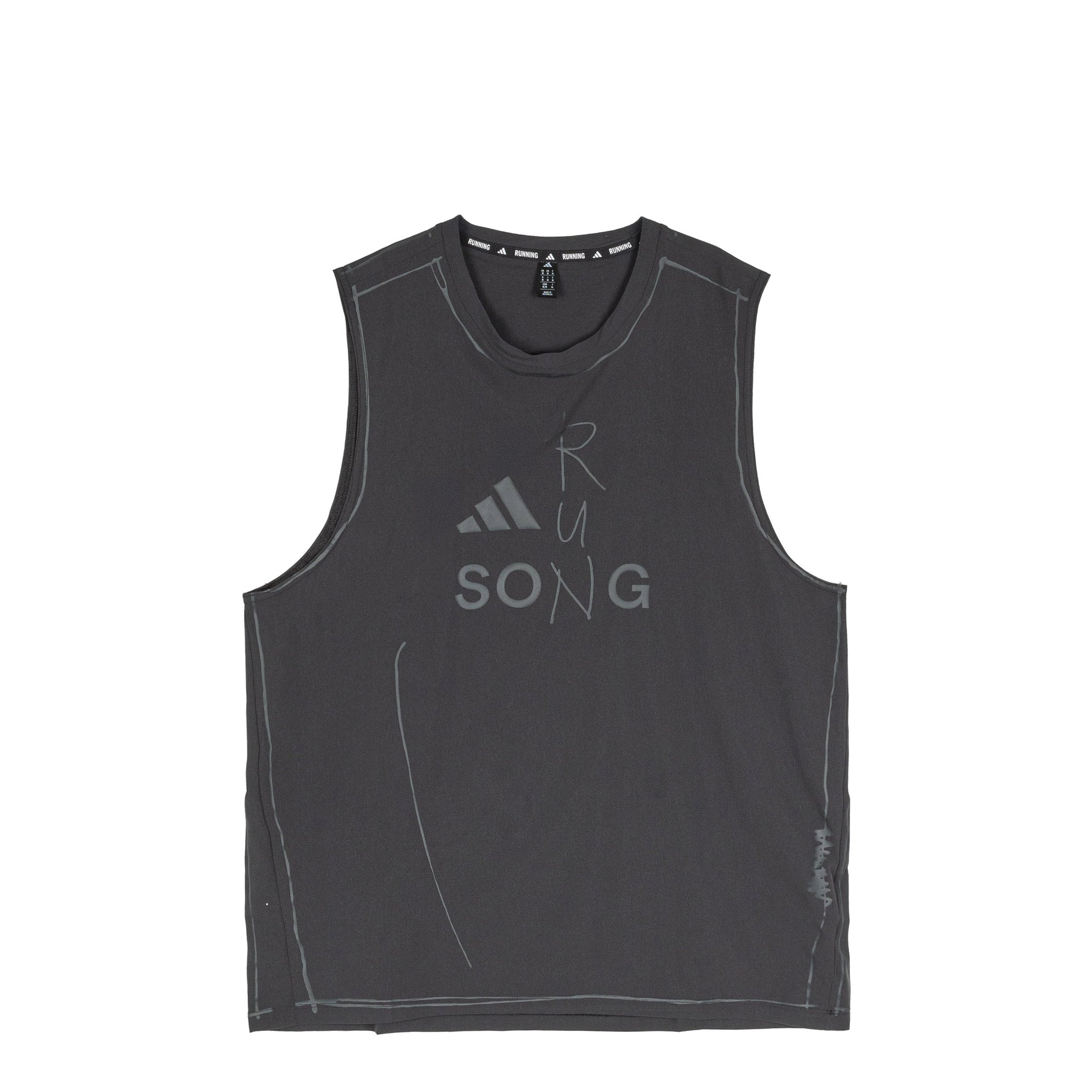 X Song For The Mute Adi365 Running Tank Top Adidas – Гарантія оригінальності – боковий вид - ADIDAS