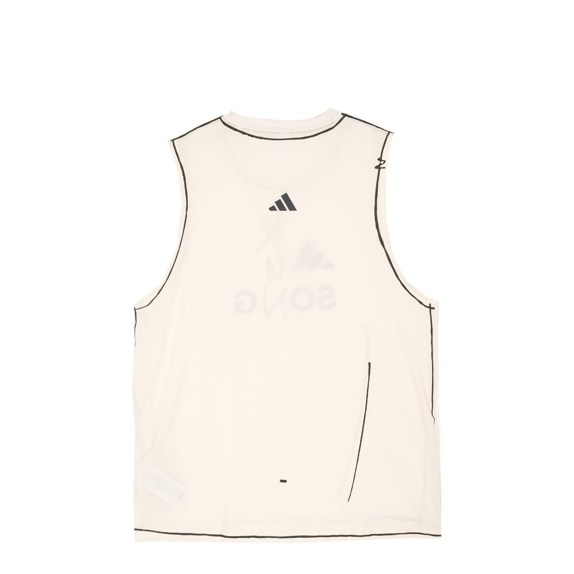 X Song For The Mute Adi365 Running Tank Top Adidas – Гарантія оригінальності – вид ззаду - ADIDAS