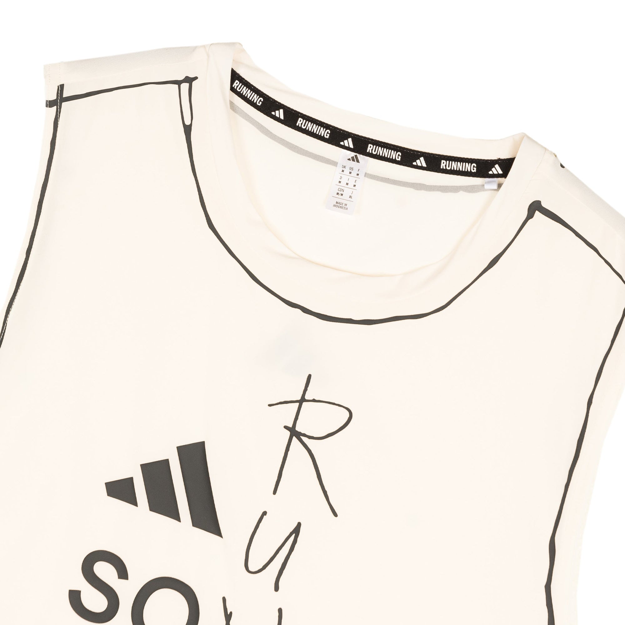 X Song For The Mute Adi365 Running Tank Top Adidas – Гарантія оригінальності – детальний вид - ADIDAS