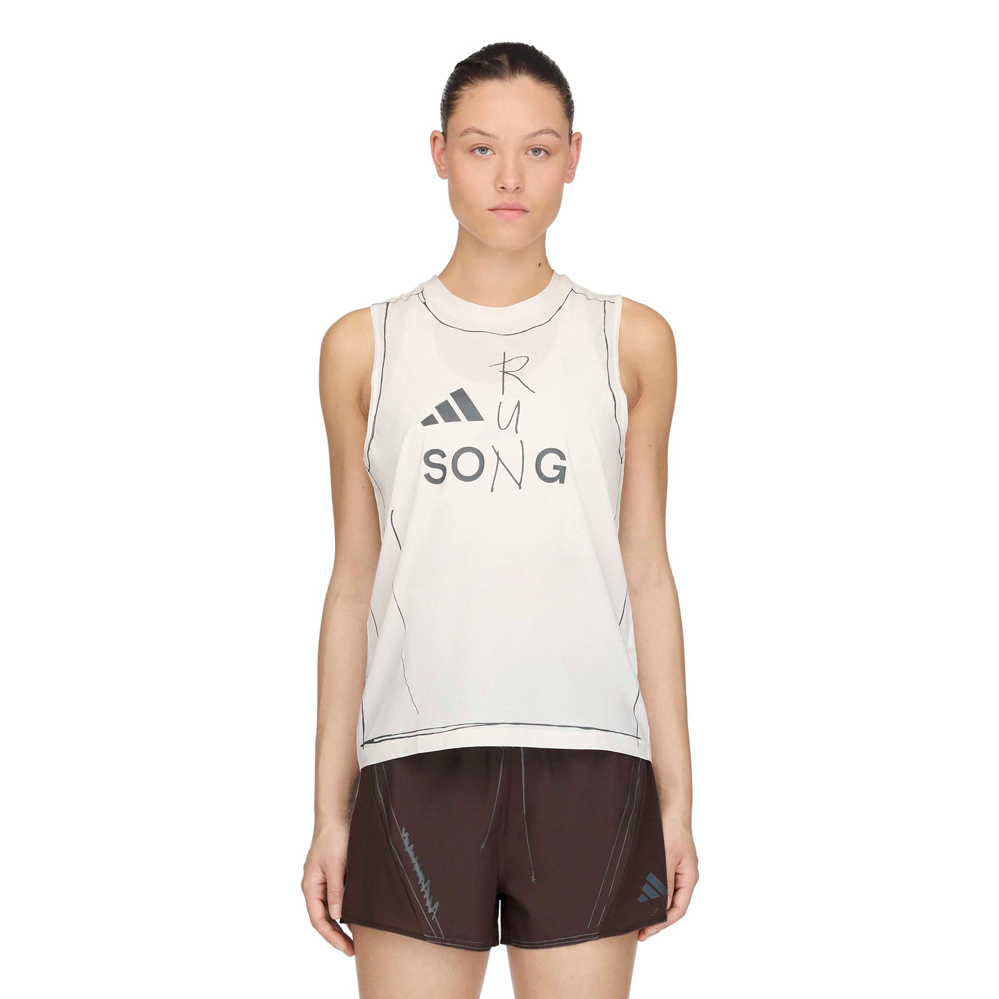 Womens Sftm Tank Top Adidas оригінал – Купити в Україні – вид ззаду - ADIDAS