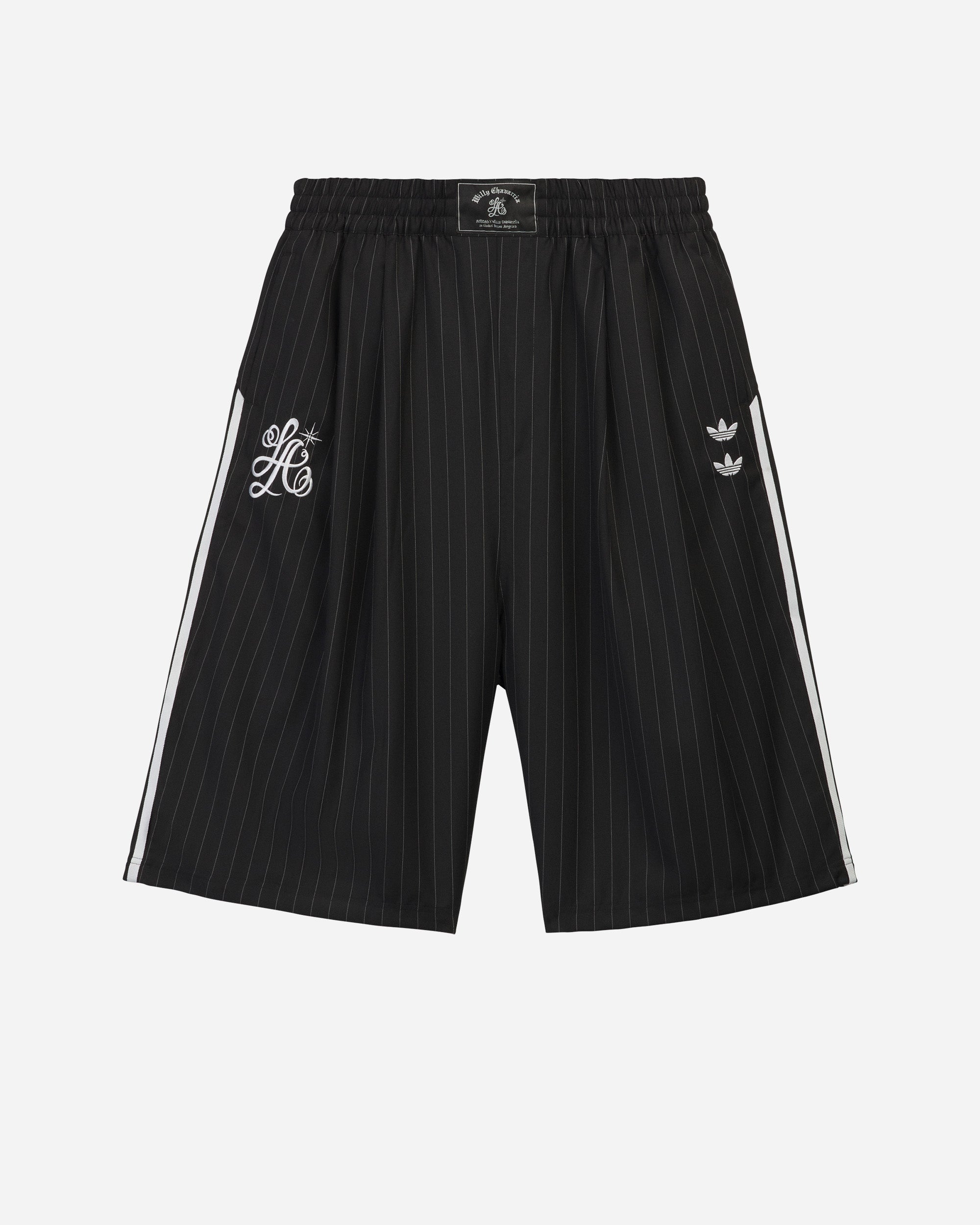 X Willy Chavarria Pinstripe Short Adidas – Гарантія оригінальності – боковий вид - ADIDAS