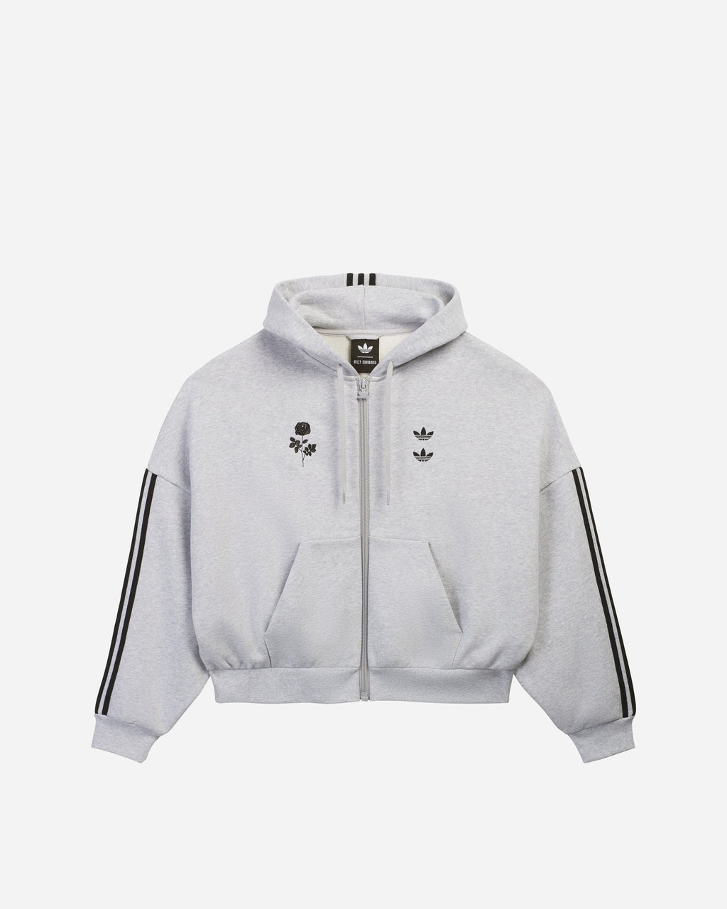X Willy Chavarria Fullzip Hoody Adidas оригінал – Купити в Україні – боковий вид