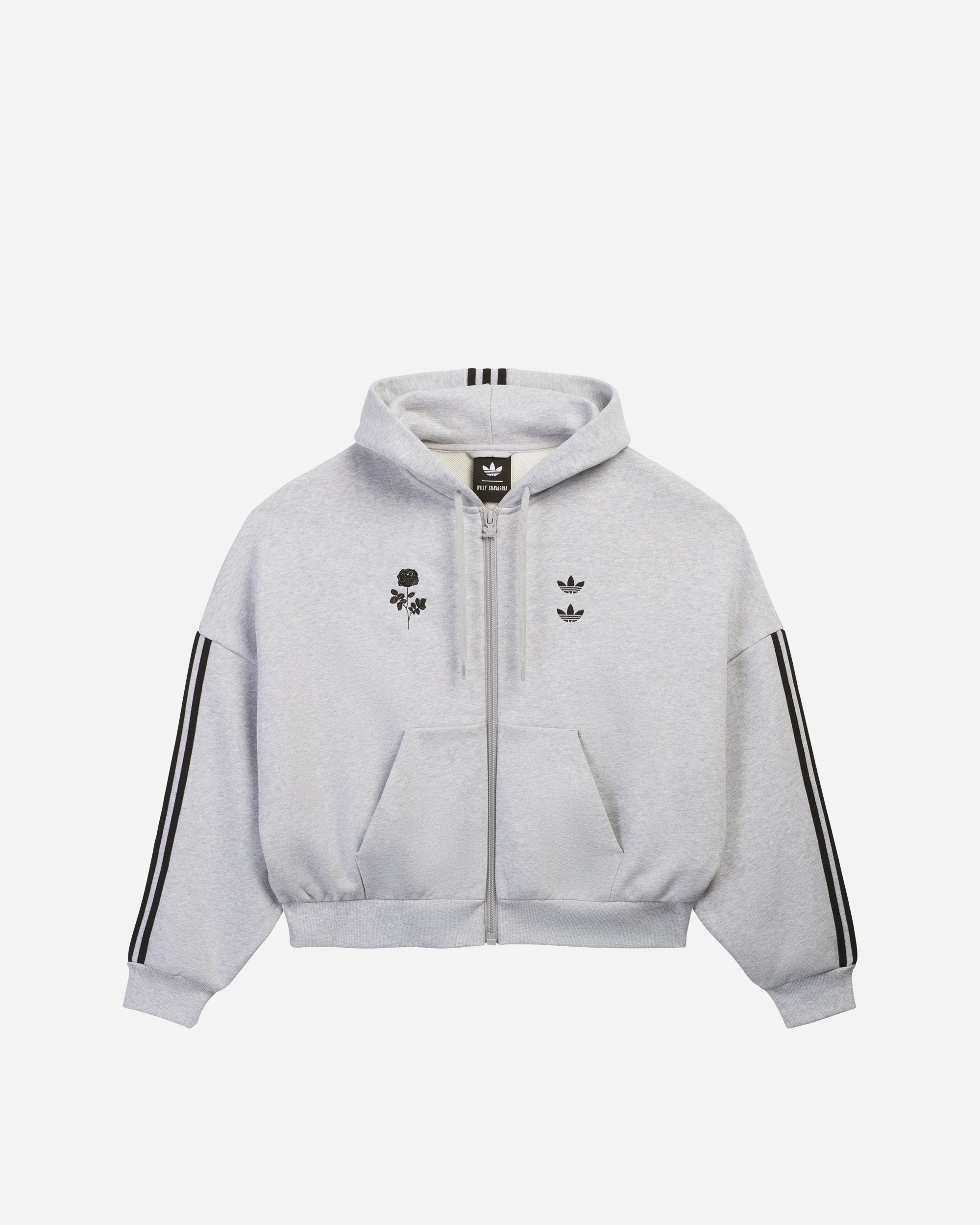 X Willy Chavarria Fullzip Hoody Adidas оригінал – Купити в Україні – боковий вид - ADIDAS