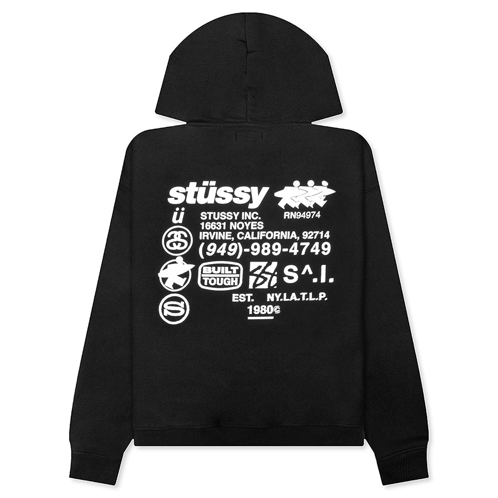 Dna Zip Hoodie Stussy оригінал – Купити в Україні – вид ззаду