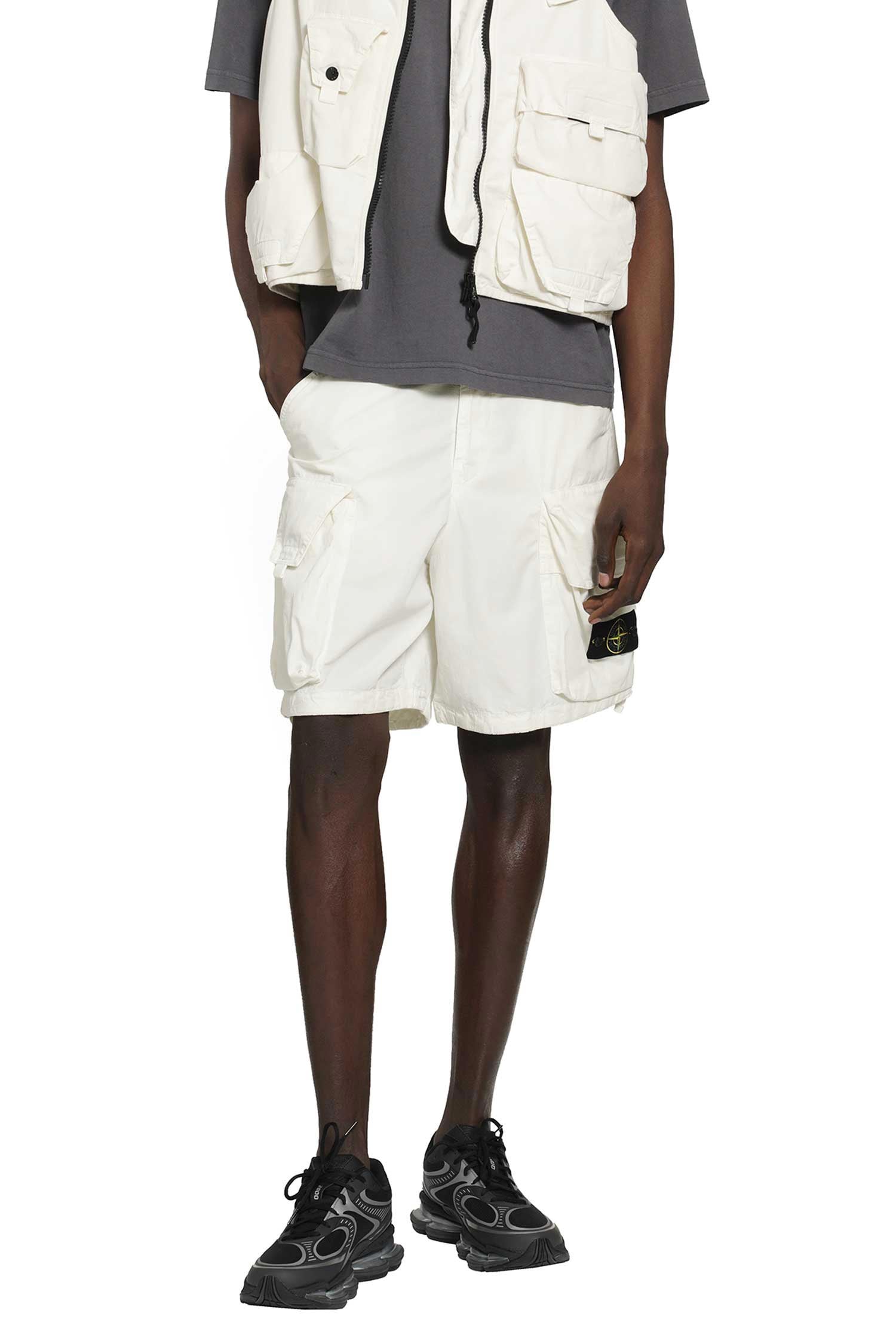 Cargo Shorts Stone island – Гарантія оригінальності – боковий вид
