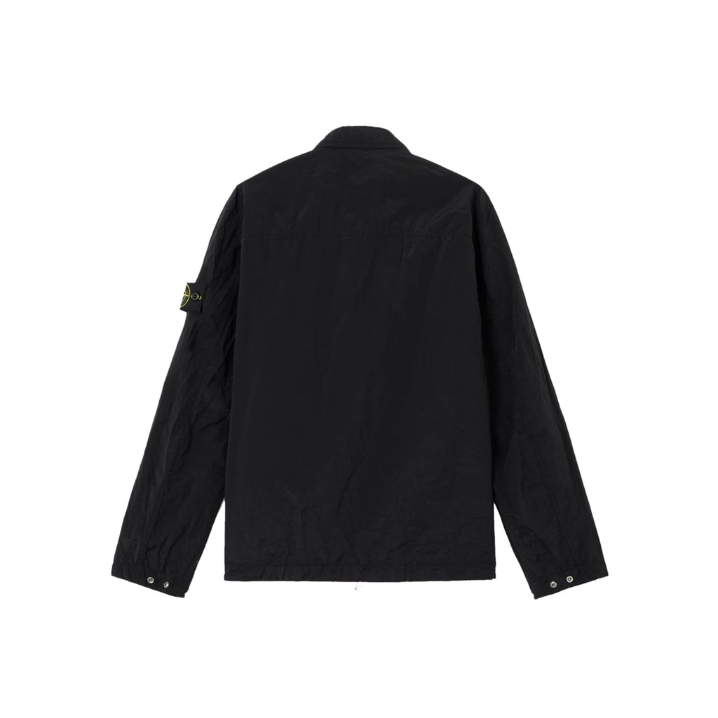 Mens Nylon Metal Econyl® Overshirt Stone island – Гарантія оригінальності – детальний вид