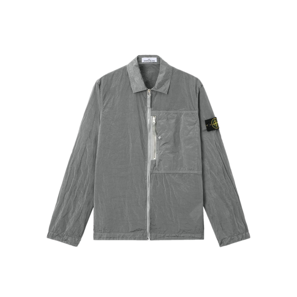Mens Nylon Metal Econyl® Overshirt Stone island – Гарантія оригінальності – боковий вид