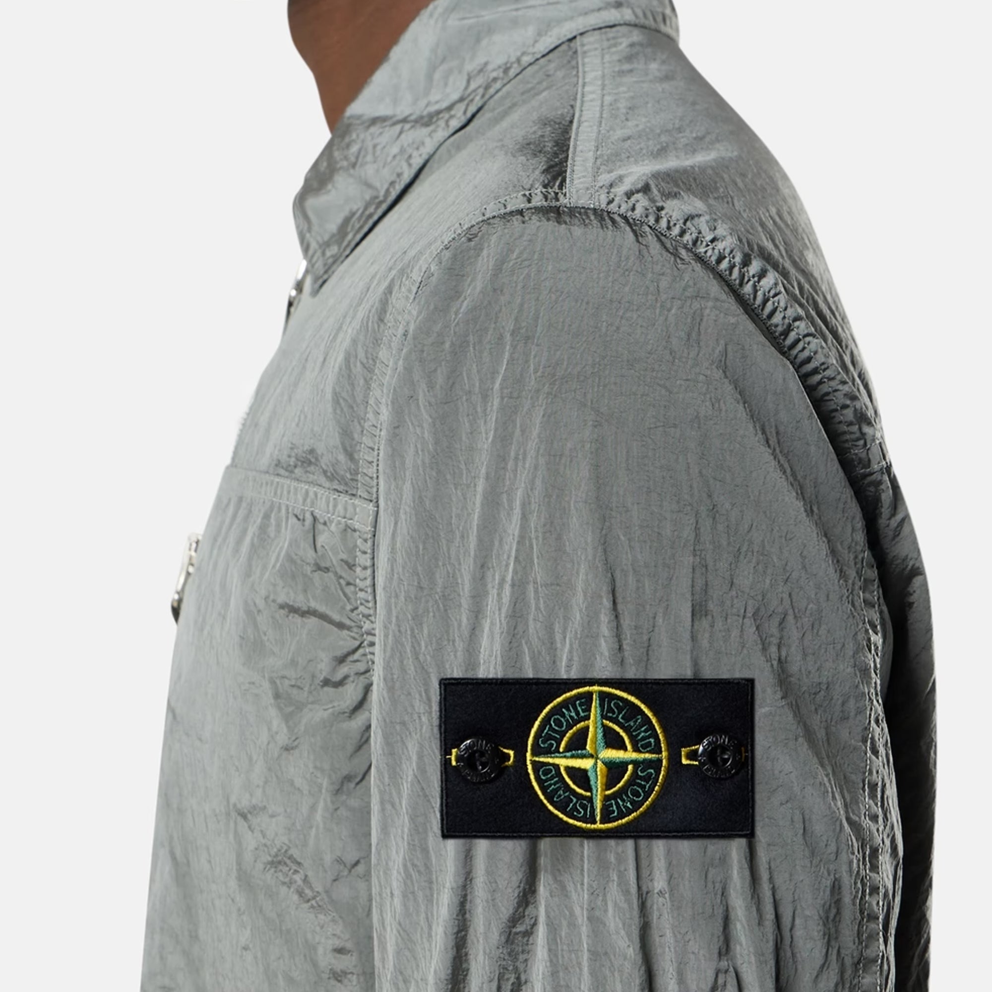 Mens Nylon Metal Econyl® Overshirt Stone island – Гарантія оригінальності – збільшений вид