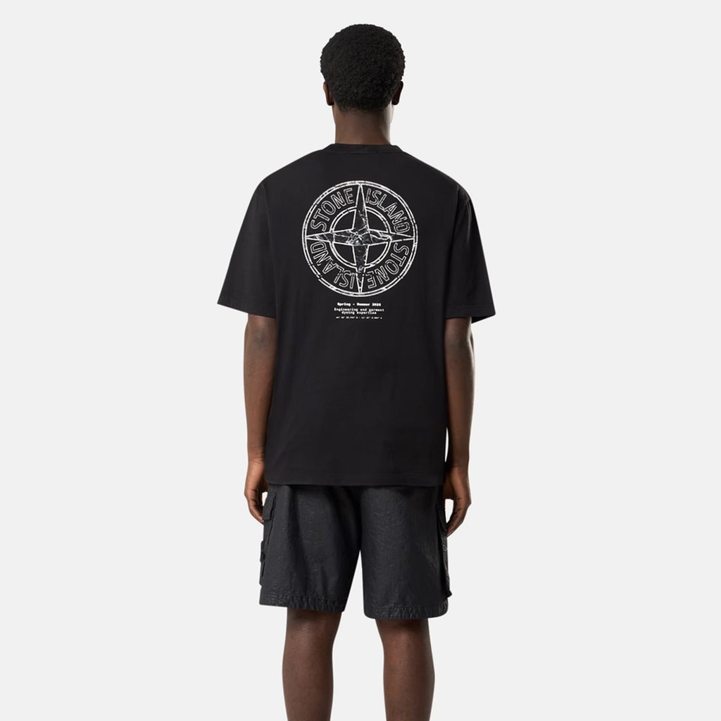 Оригінальна Mens Organic Cotton Ss Tee Stone island – вид ззаду