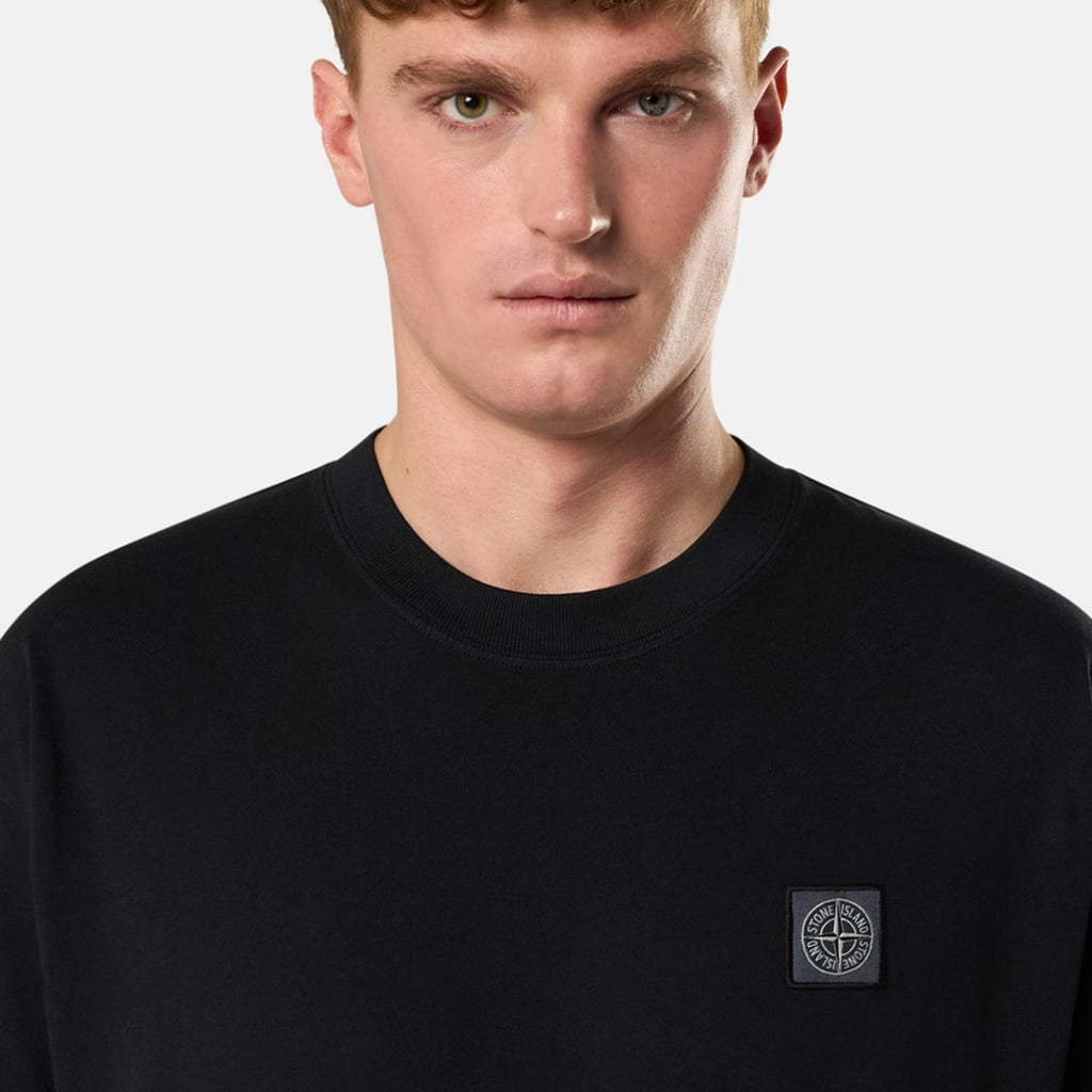 Оригінальна Mens Combed Organic Cotton Ss Tee Stone island – збільшений вид