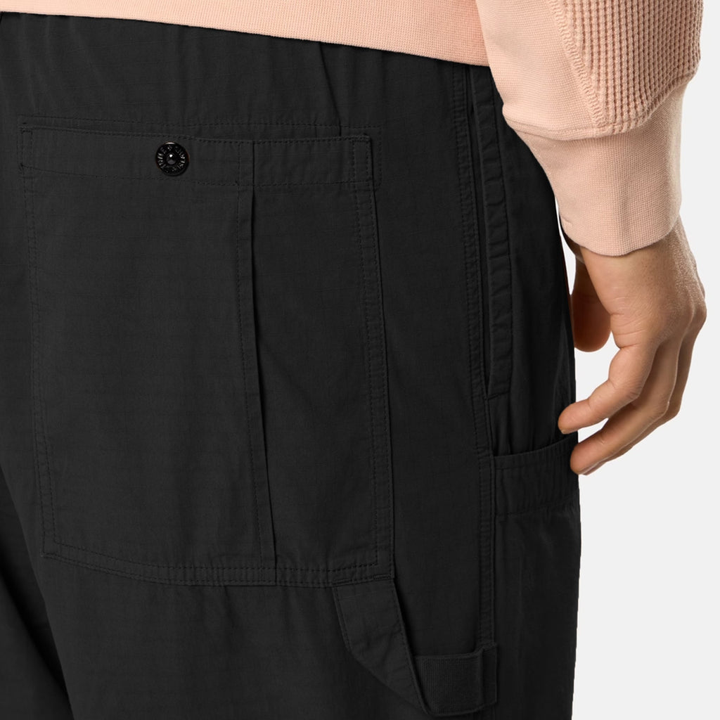 Оригінальна Mens Mercerized Organic Cotton Ripstop Pants Stone island – вид ззаду