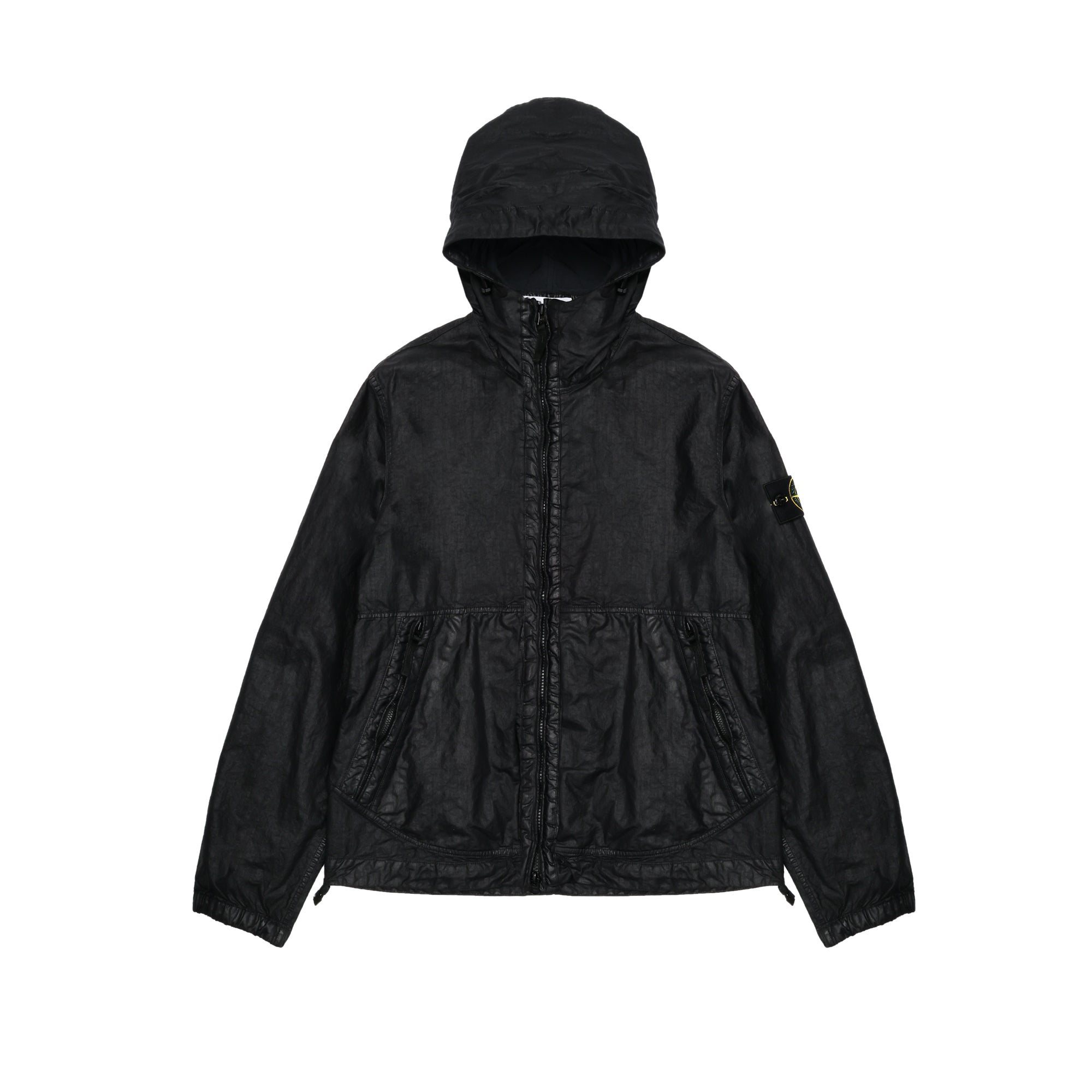 Mens Organic Look Nylon Panama Tc Jacket Stone island – Гарантія оригінальності – боковий вид