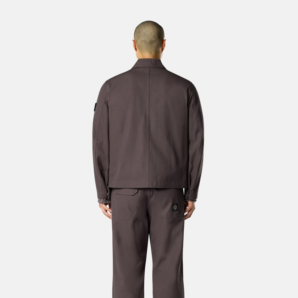 Mens Cotton Canvas Coach Jacket Stone island оригінал – Купити в Україні – детальний вид