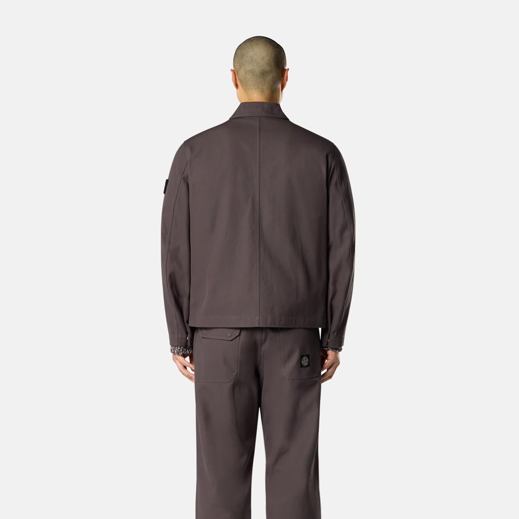 Mens Cotton Canvas Coach Jacket Stone island оригінал – Купити в Україні – детальний вид