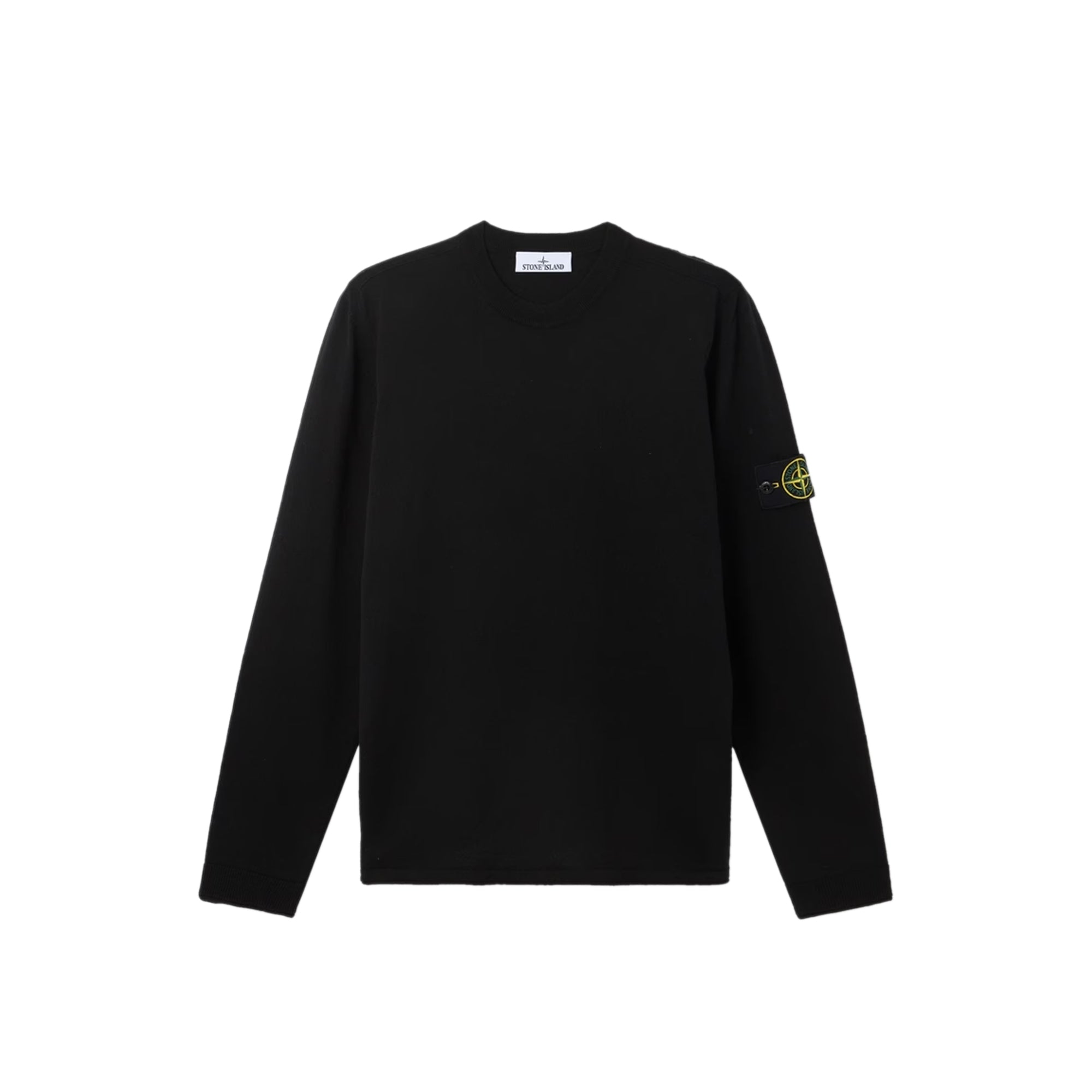 Оригінальна Mens Light Raw Organic Cotton Crewneck Stone island – боковий вид