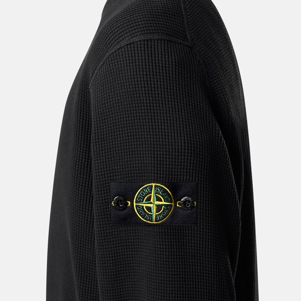 Mens Organic Cotton Waffle Fleece Sweatshirt Stone island оригінал – Купити в Україні – збільшений вид