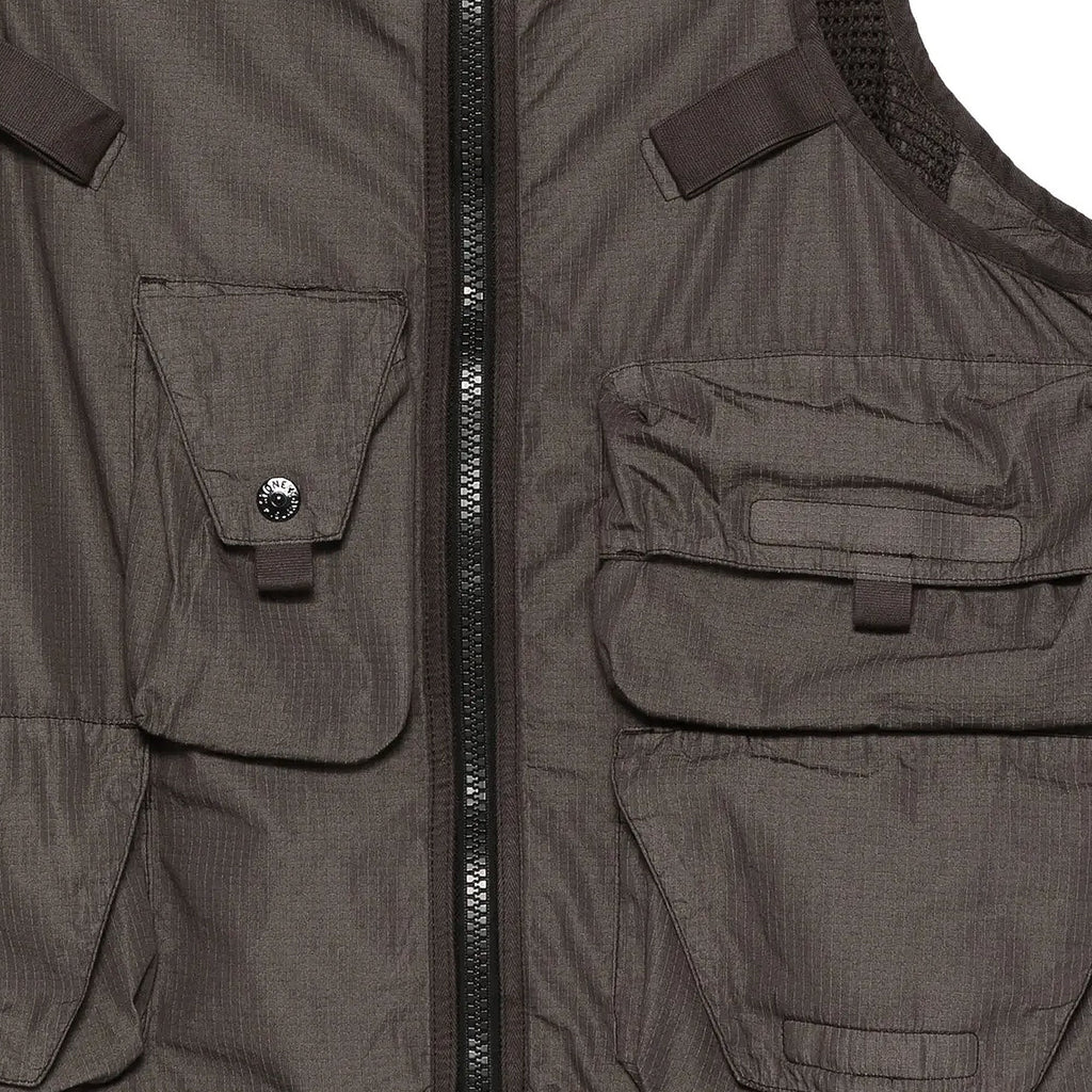 Mens Pocket Zip Ripstop Vest Stone island оригінал – Купити в Україні – збільшений вид