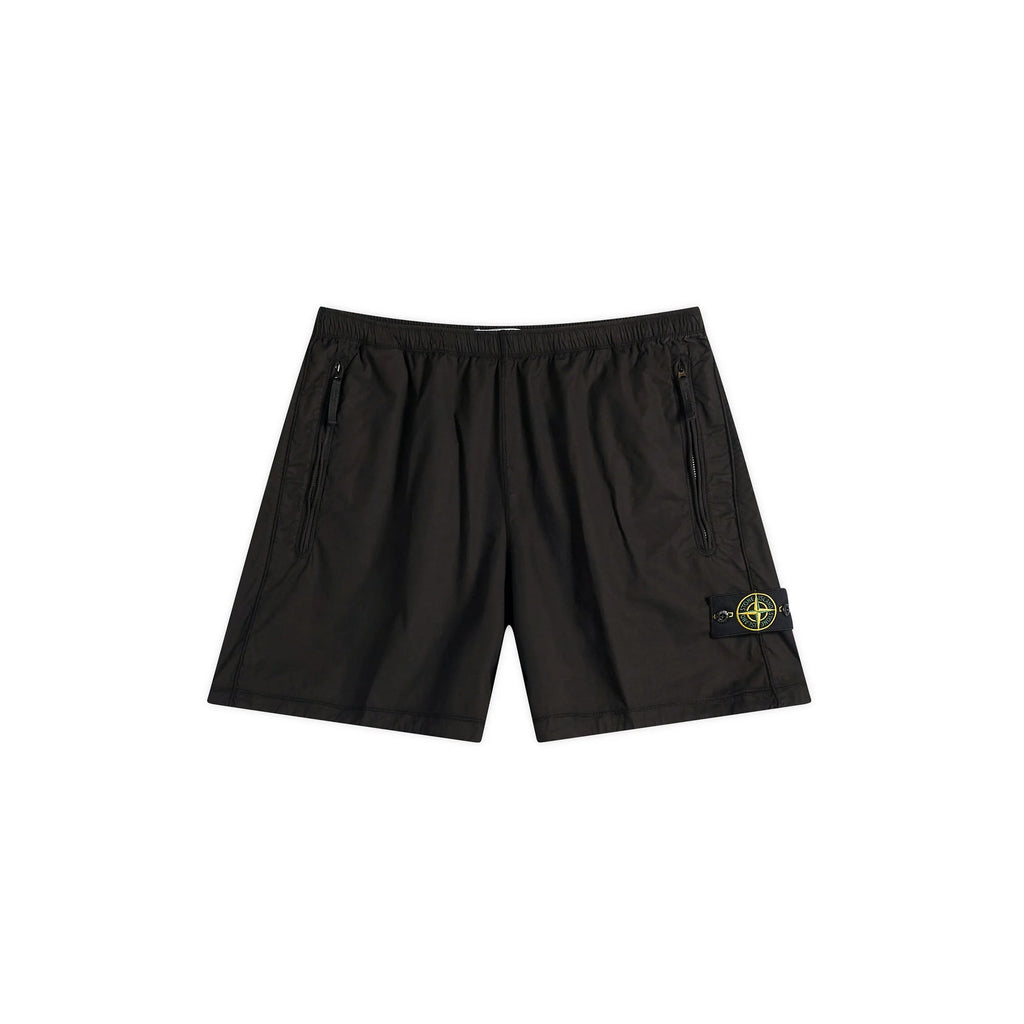 Mens Loose Fit Wide Leg Shorts Stone island оригінал – Купити в Україні – боковий вид