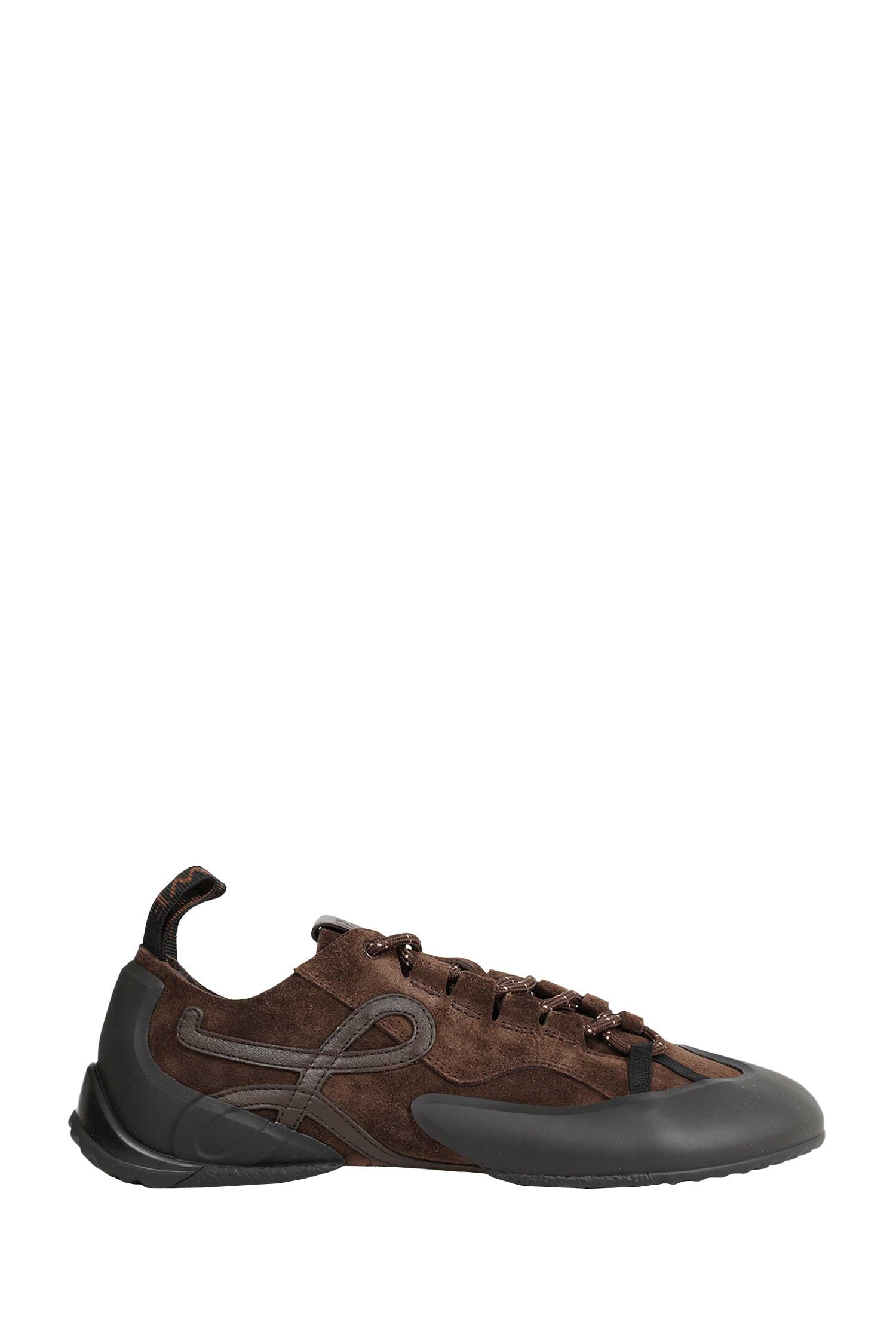 Оригінальна Suede Grip Sneakers Loewe – боковий вид