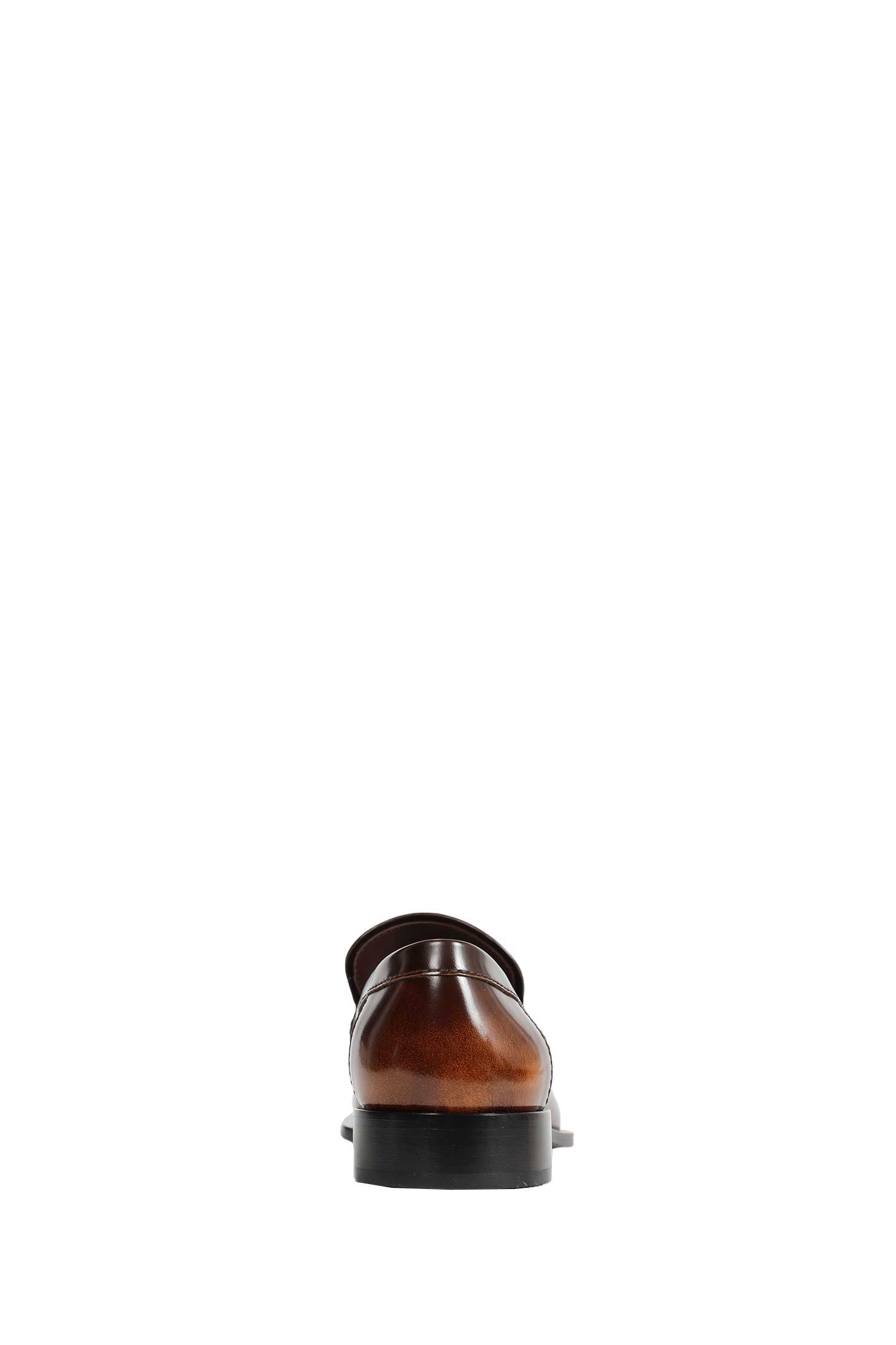 Edge Hand-Brushed Leather Loafers Loewe – Гарантія оригінальності – детальний вид