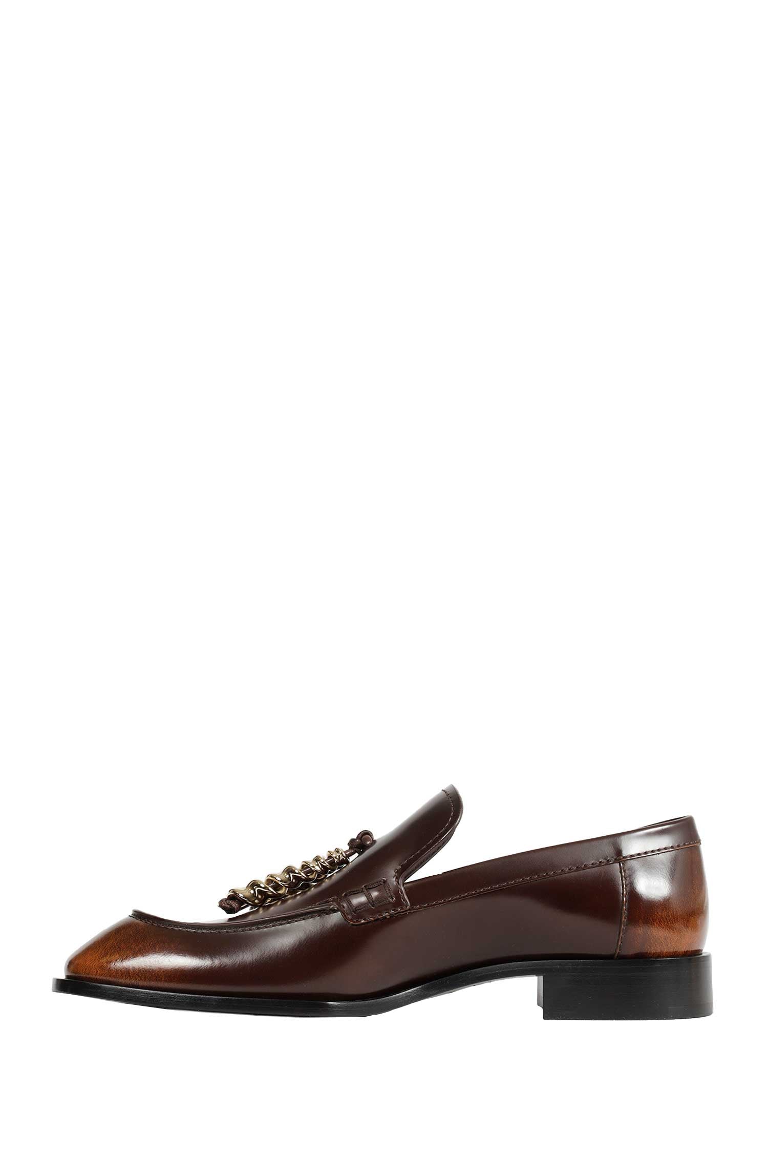 Edge Hand-Brushed Leather Loafers Loewe – Гарантія оригінальності – збільшений вид