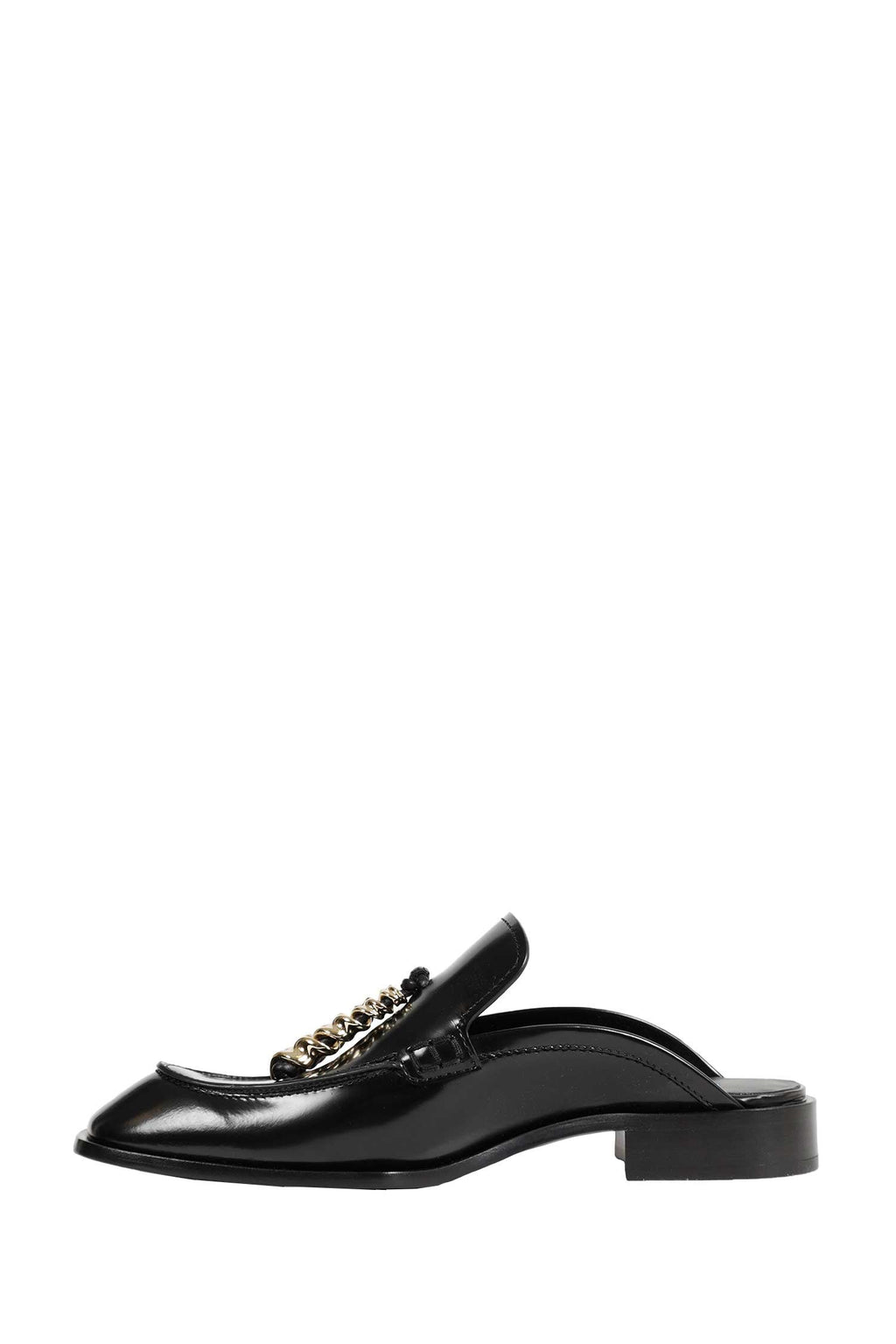 Brushed Leather Edge Loafer Mules Loewe – Гарантія оригінальності – збільшений вид