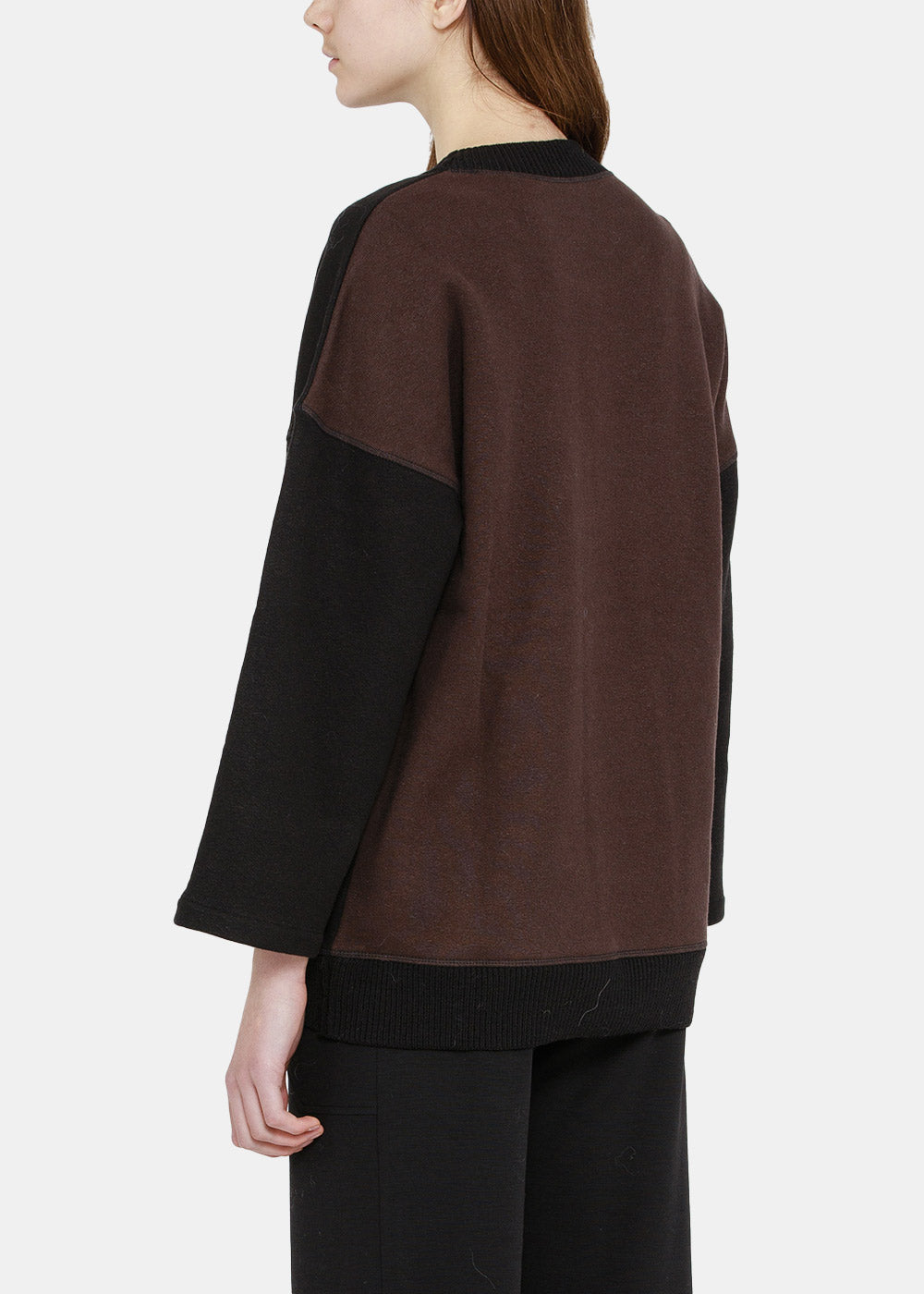 Black Anagram Oversized Sweatershirt Loewe – Гарантія оригінальності – вид ззаду
