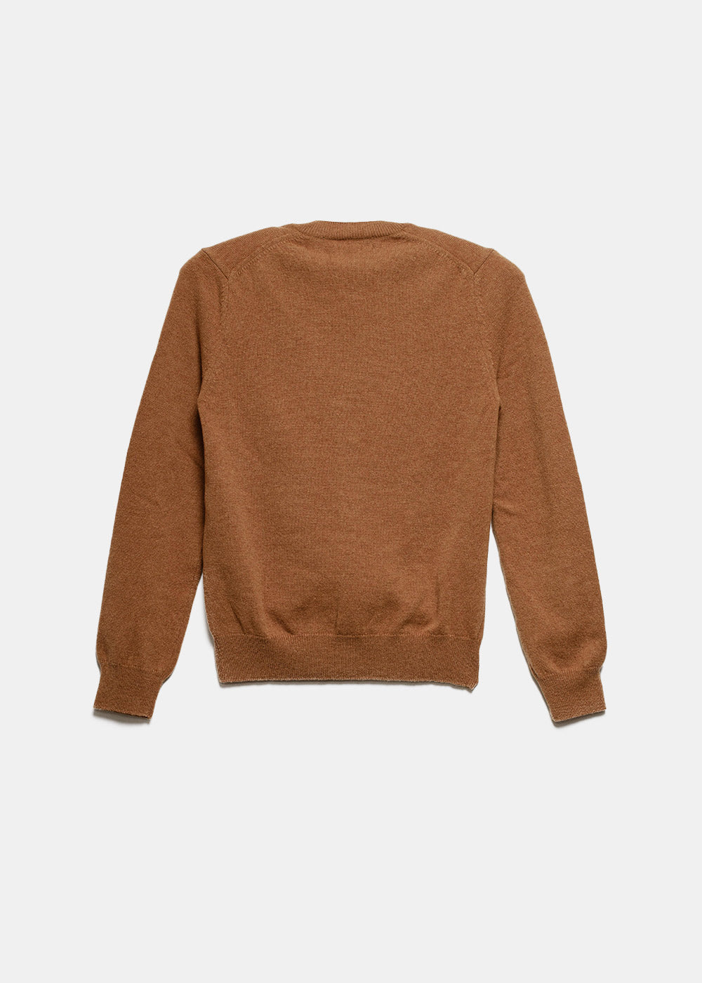 Brown & Red Heart Patch Cardigan Comme des garcons оригінал – Купити в Україні – вид ззаду