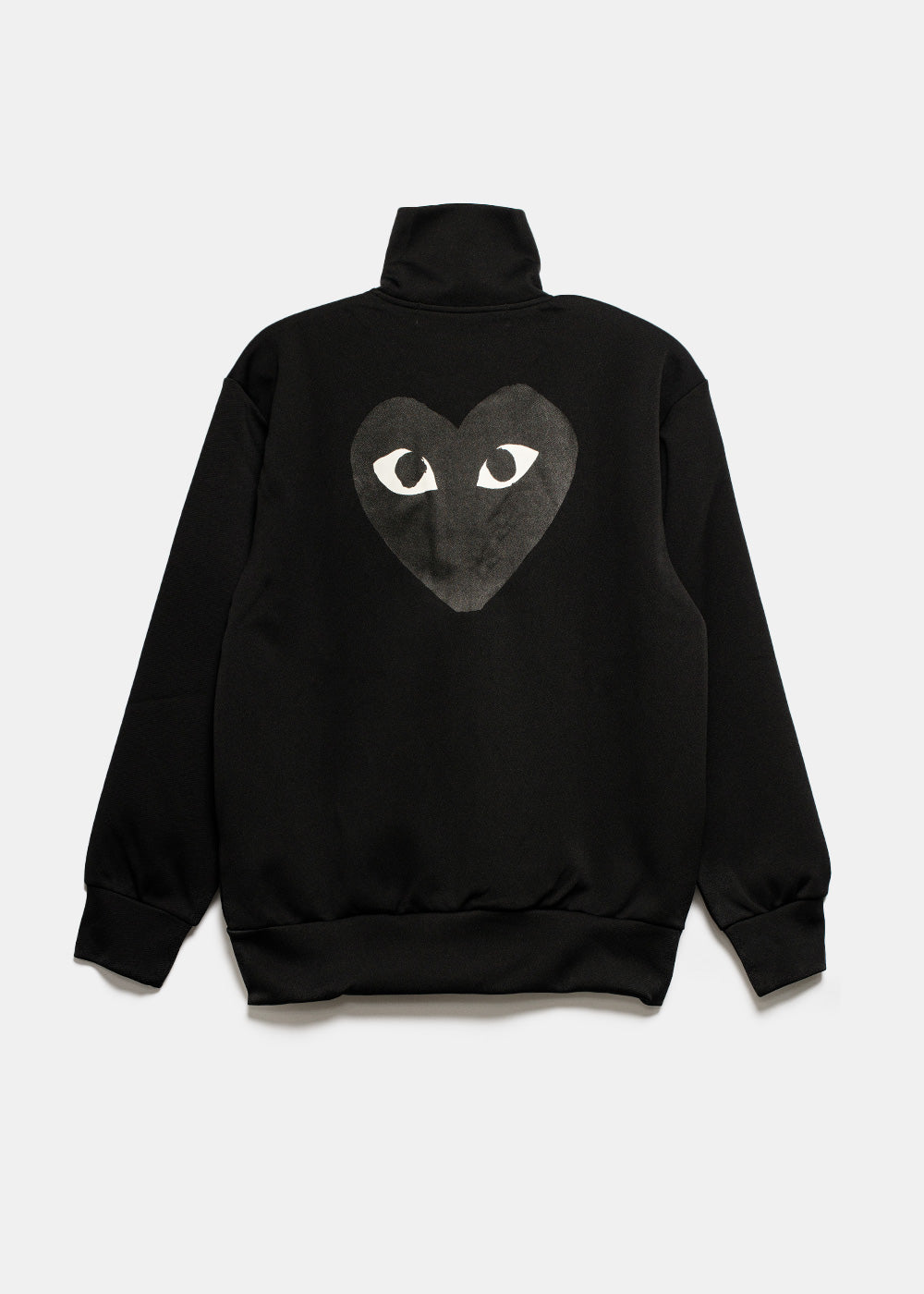 Оригінальна Black Big Heart Track Jacket Comme des garcons – вид ззаду
