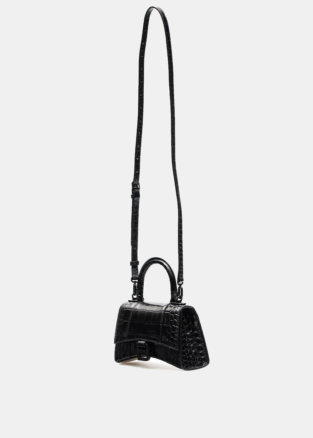 Black Hourglass Xs Bag Balenciaga – Гарантія оригінальності – детальний вид