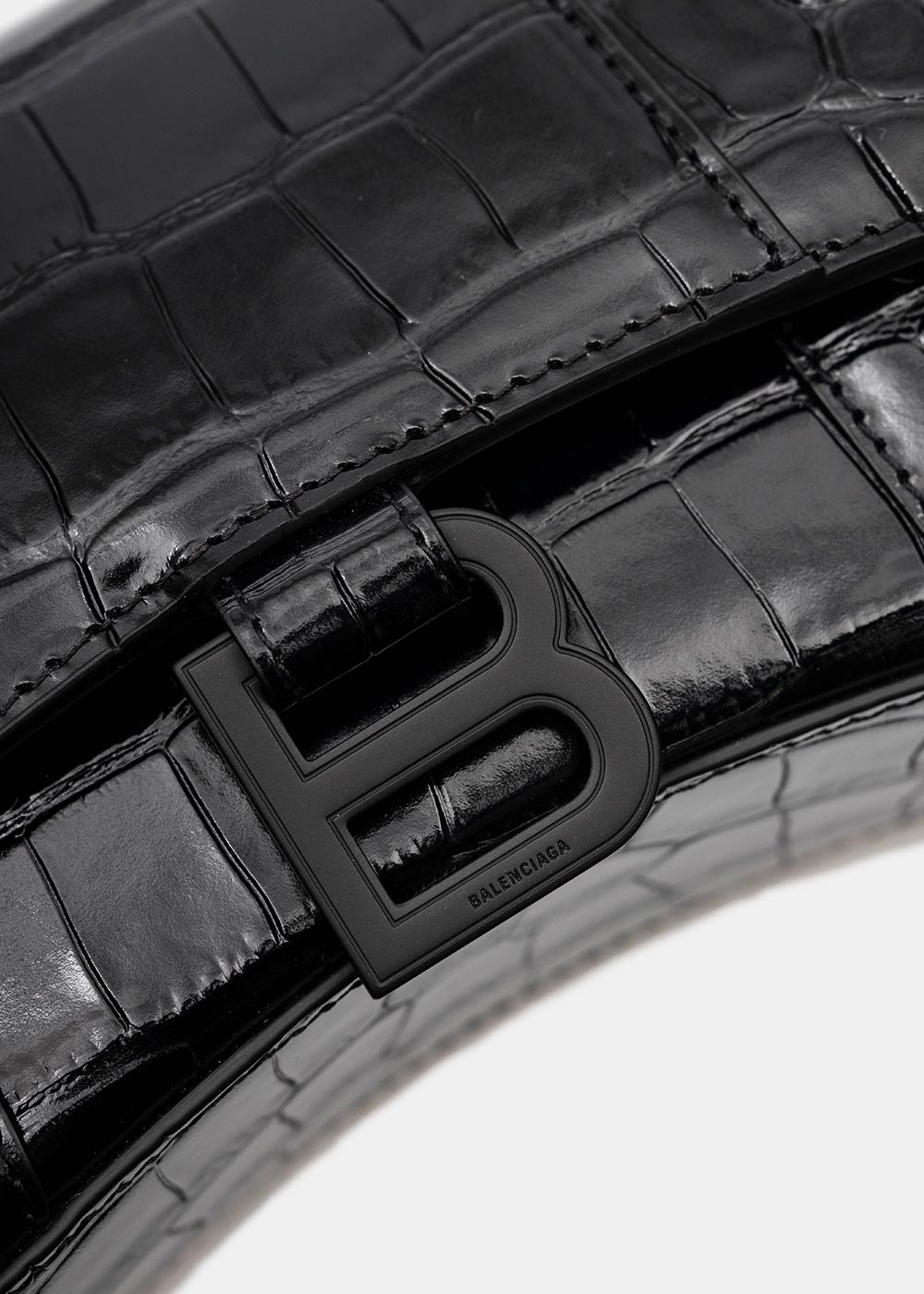Black Hourglass Xs Bag Balenciaga – Гарантія оригінальності – збільшений вид