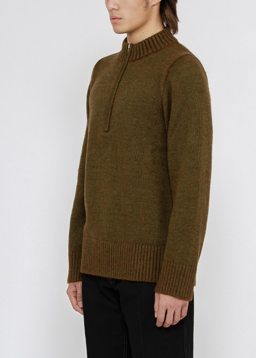 Wool Quarter Zip Sweater Maison margiela оригінал – Купити в Україні – детальний вид