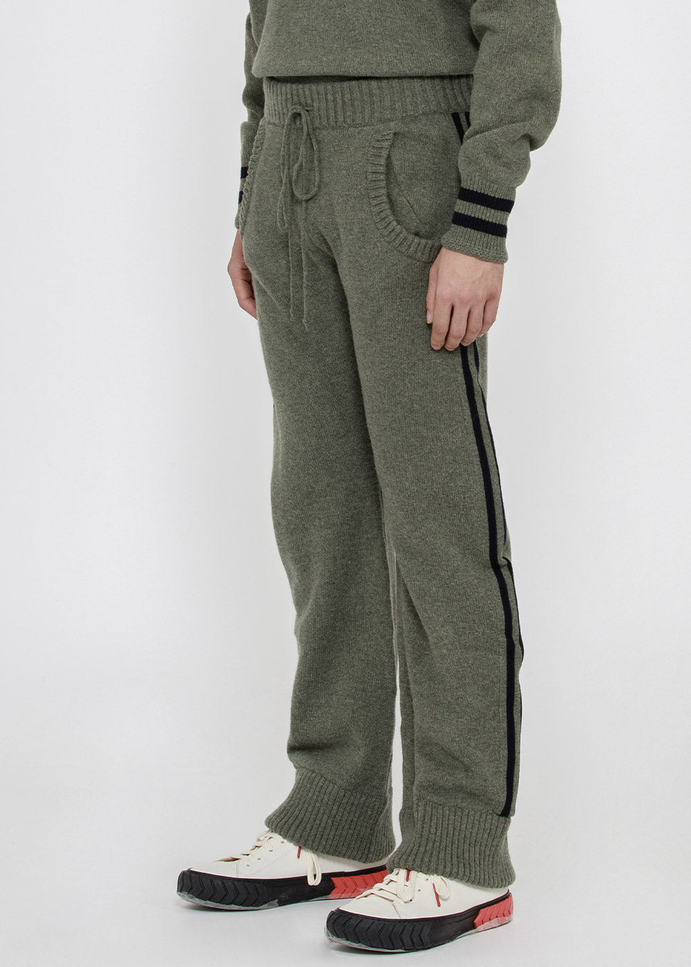 Оригінальна Stripe Wool Pants Maison margiela – детальний вид