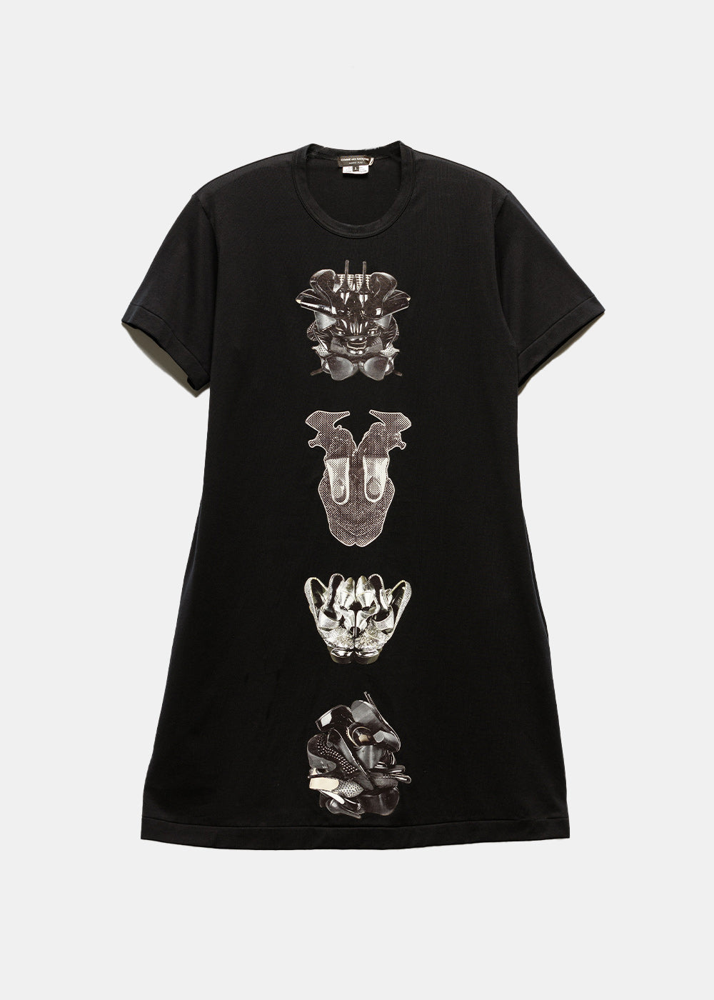 Graphic Print Long T-Shirt Comme des garcons оригінал – Купити в Україні – боковий вид