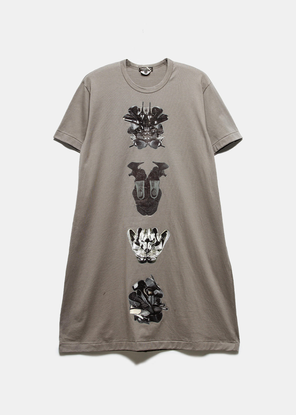 Graphic Print Long T-Shirt Comme des garcons оригінал – Купити в Україні – боковий вид