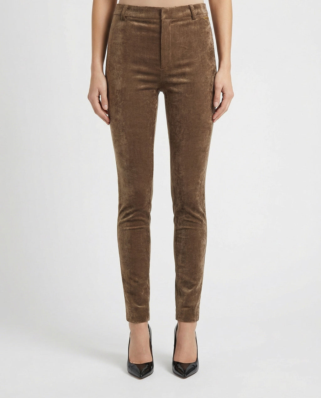 Оригінальна Stretch Velvet Leggings Gucci – вид ззаду