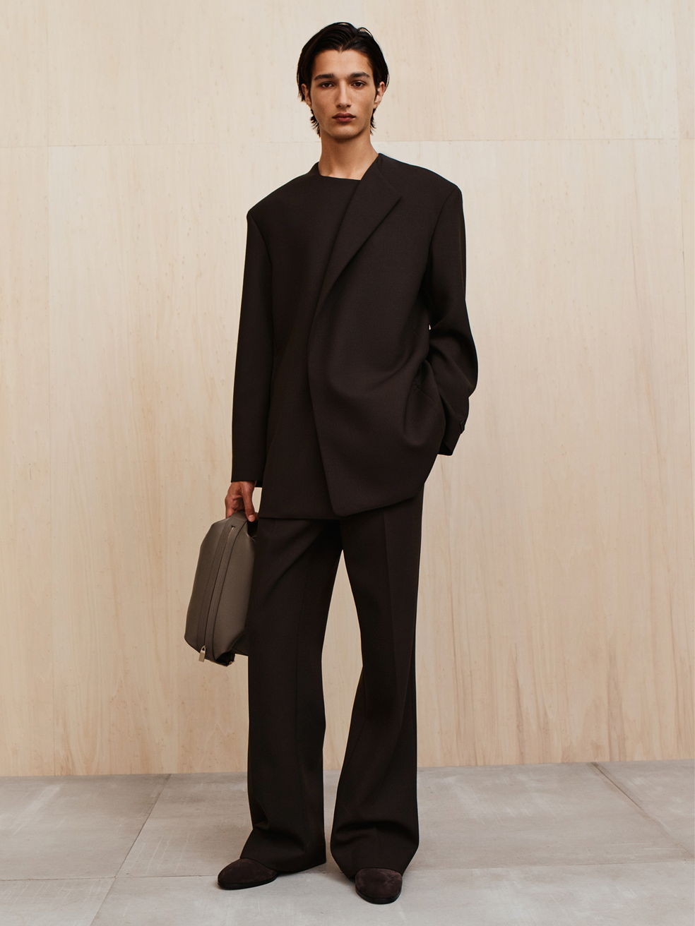 Double Weave Wool Tailored Flared Pants Fear of god оригінал – Купити в Україні – боковий вид