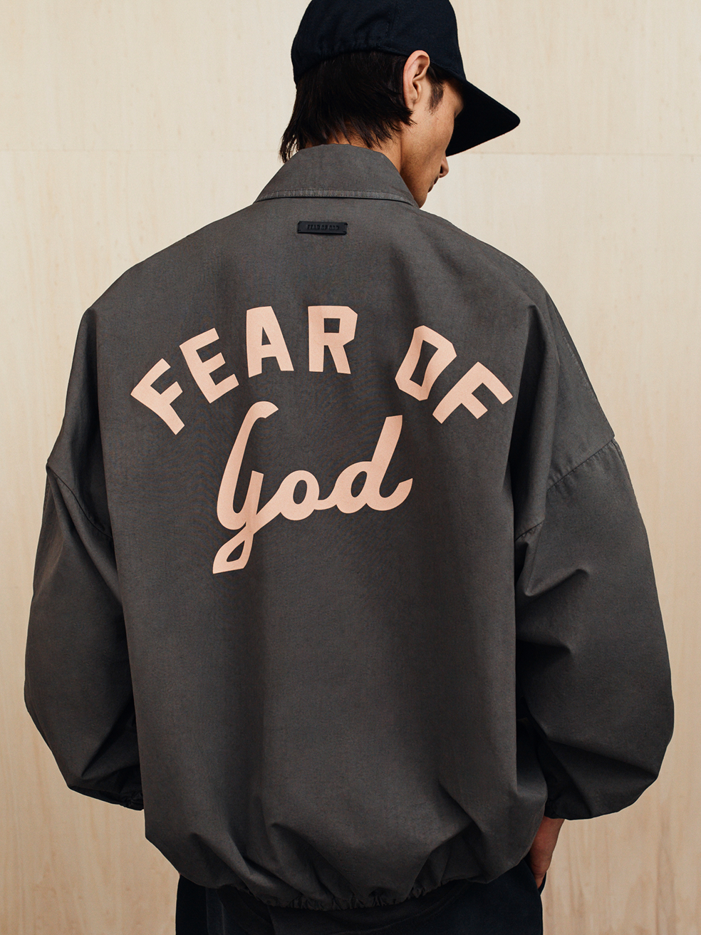 Garment Dyed Cotton Windbreaker Fear of god оригінал – Купити в Україні – боковий вид