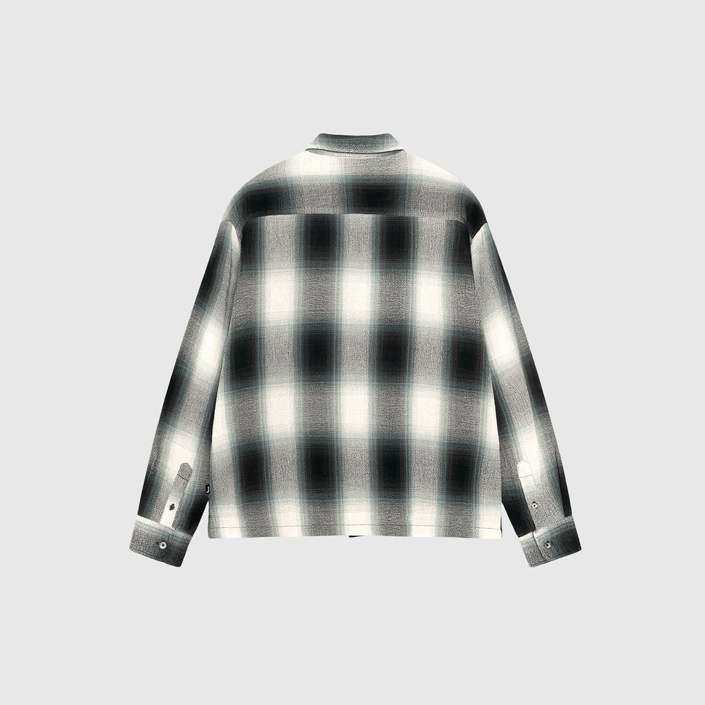 Loose Weave Plaid Shirt Stussy – Гарантія оригінальності – вид ззаду