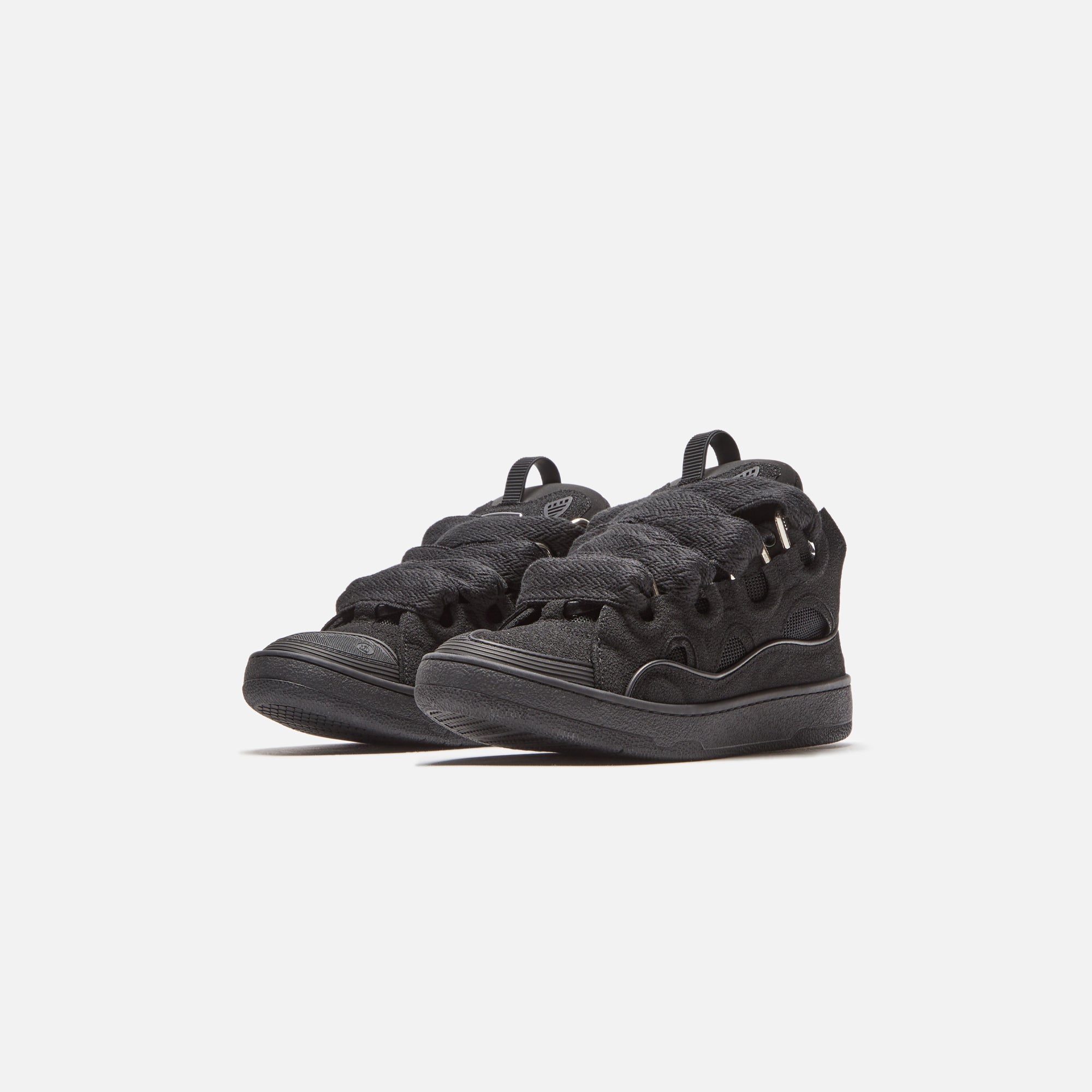 Оригінальна Curb Sneakers Black Grip Lanvin – вид ззаду