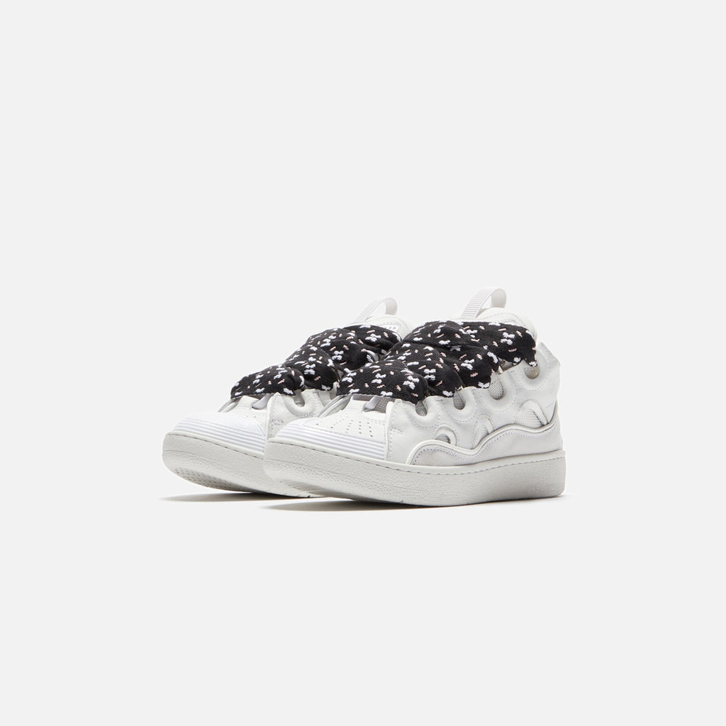 Оригінальна Curb Sneakers White Lanvin – вид ззаду